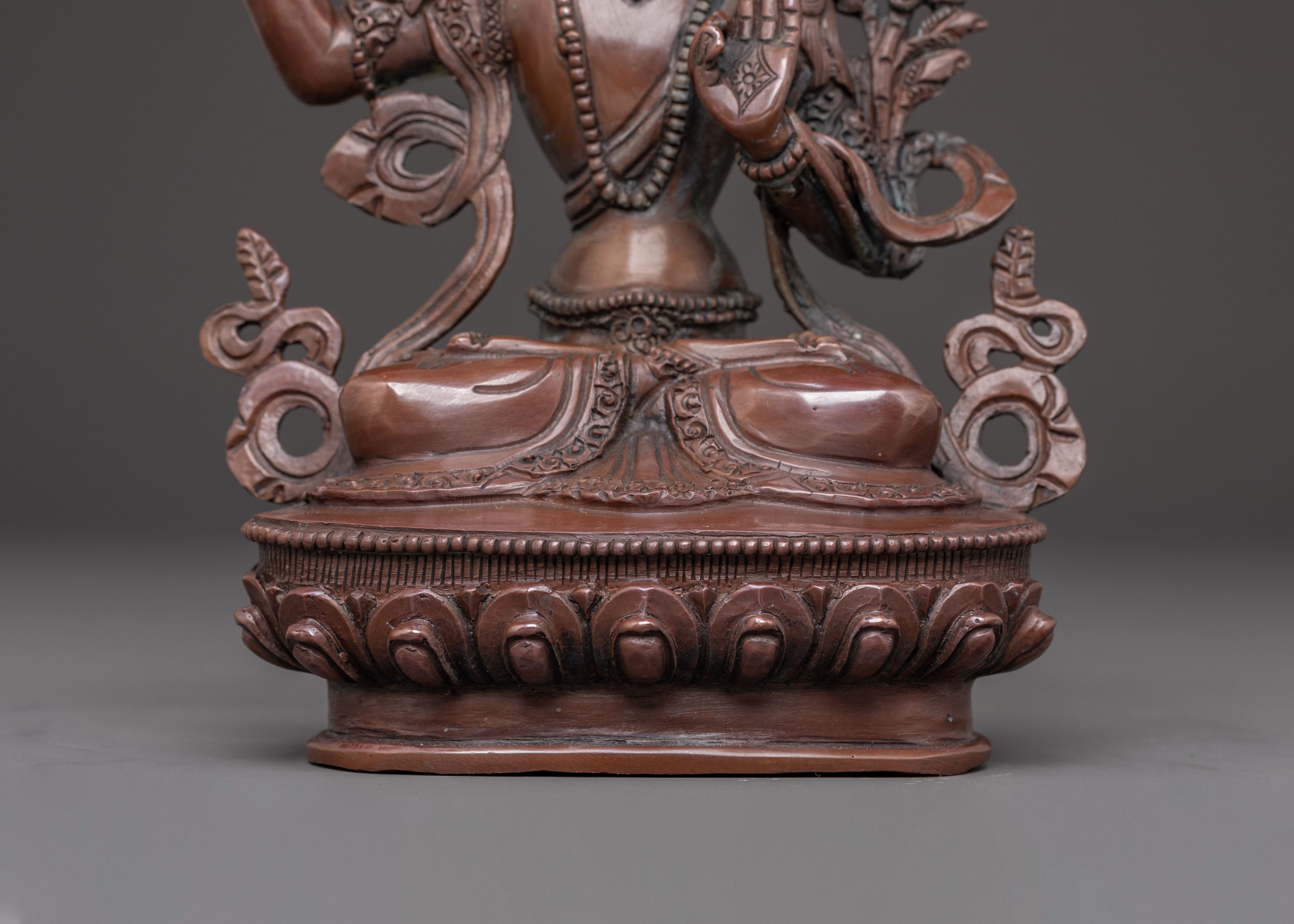 Manjushri Statue of Power and Wisdom | Traditional Buddhist Art
