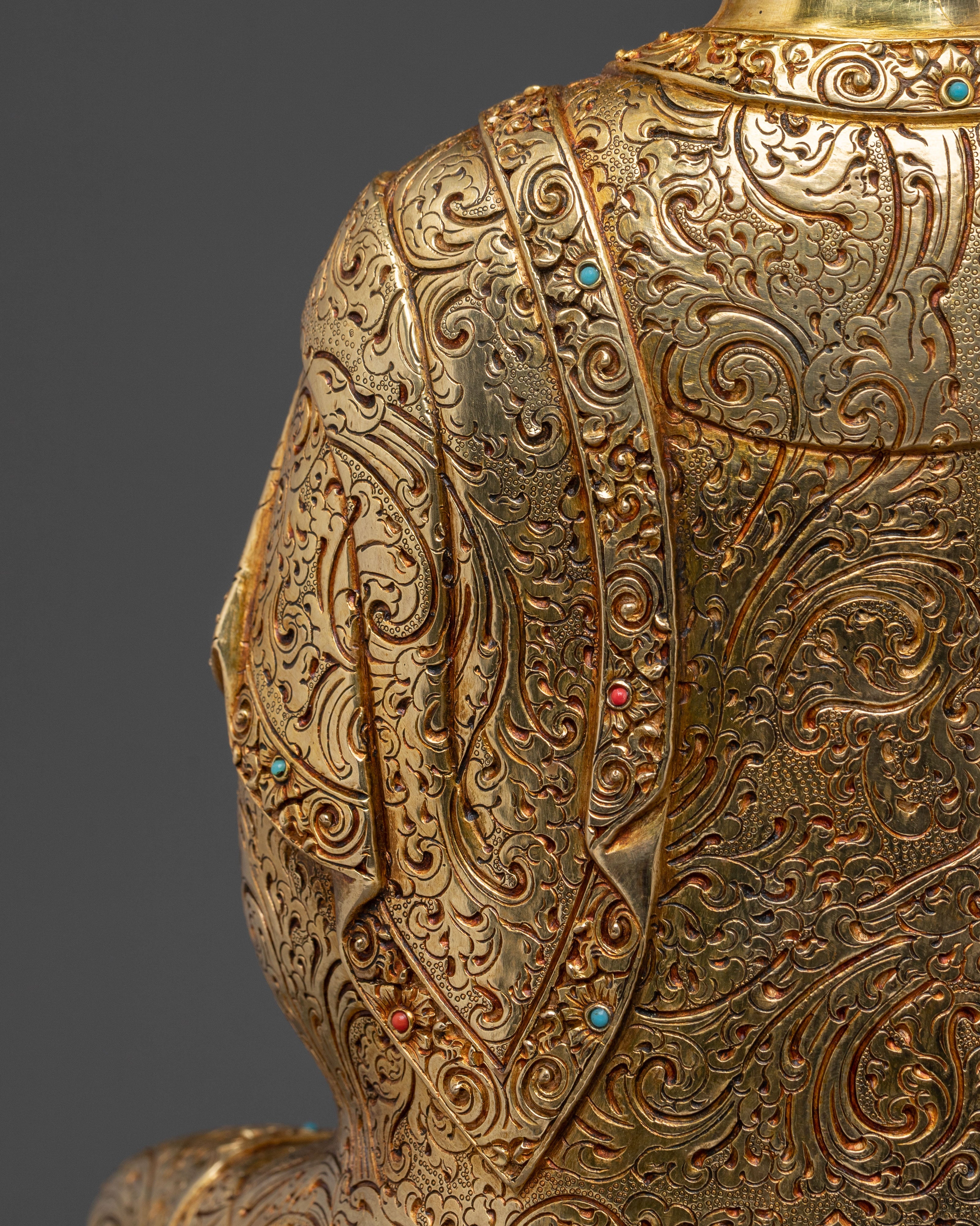 Golden Shakyamuni Buddha Statue | Dharma Teacher
