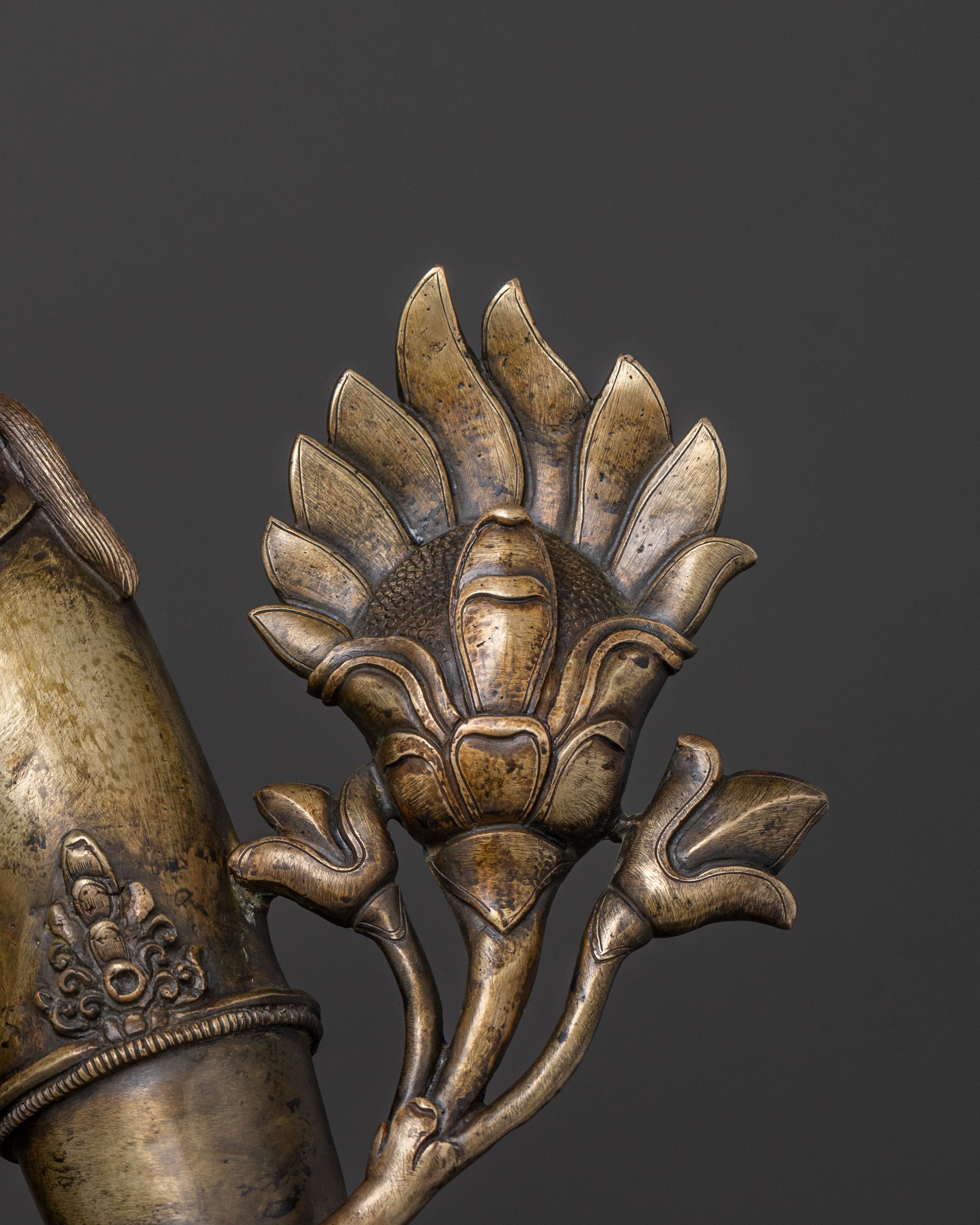 Padmapani Traditional Statue | Lotus-Bearing Bodhisattva