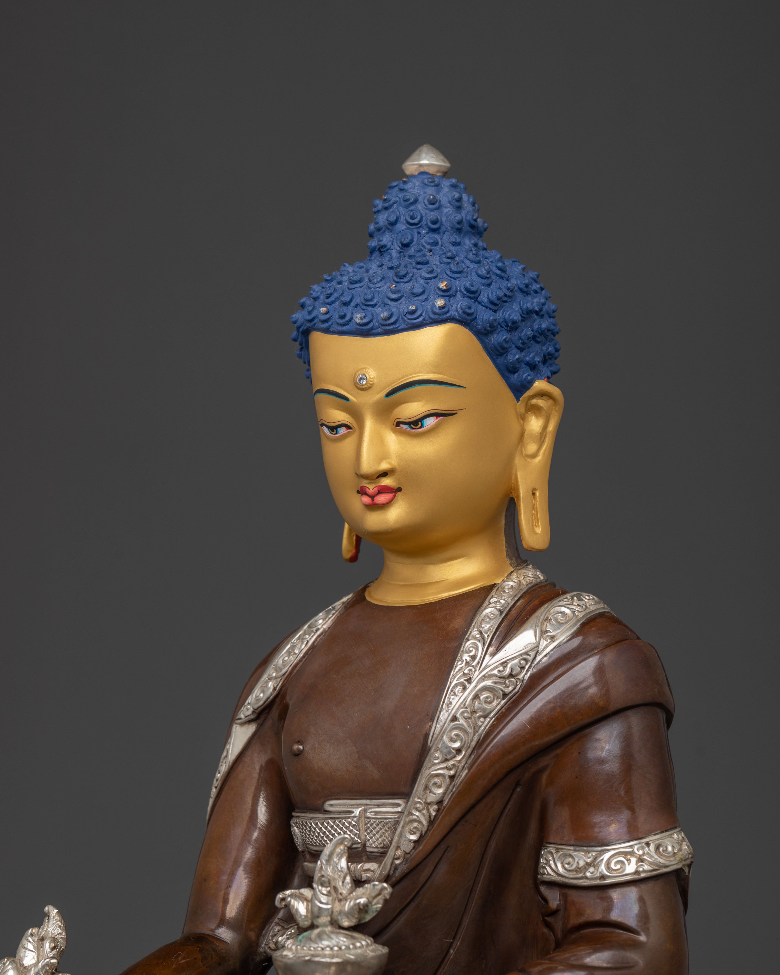 Handcrafted Medicine Buddha Statue | Home Decor
