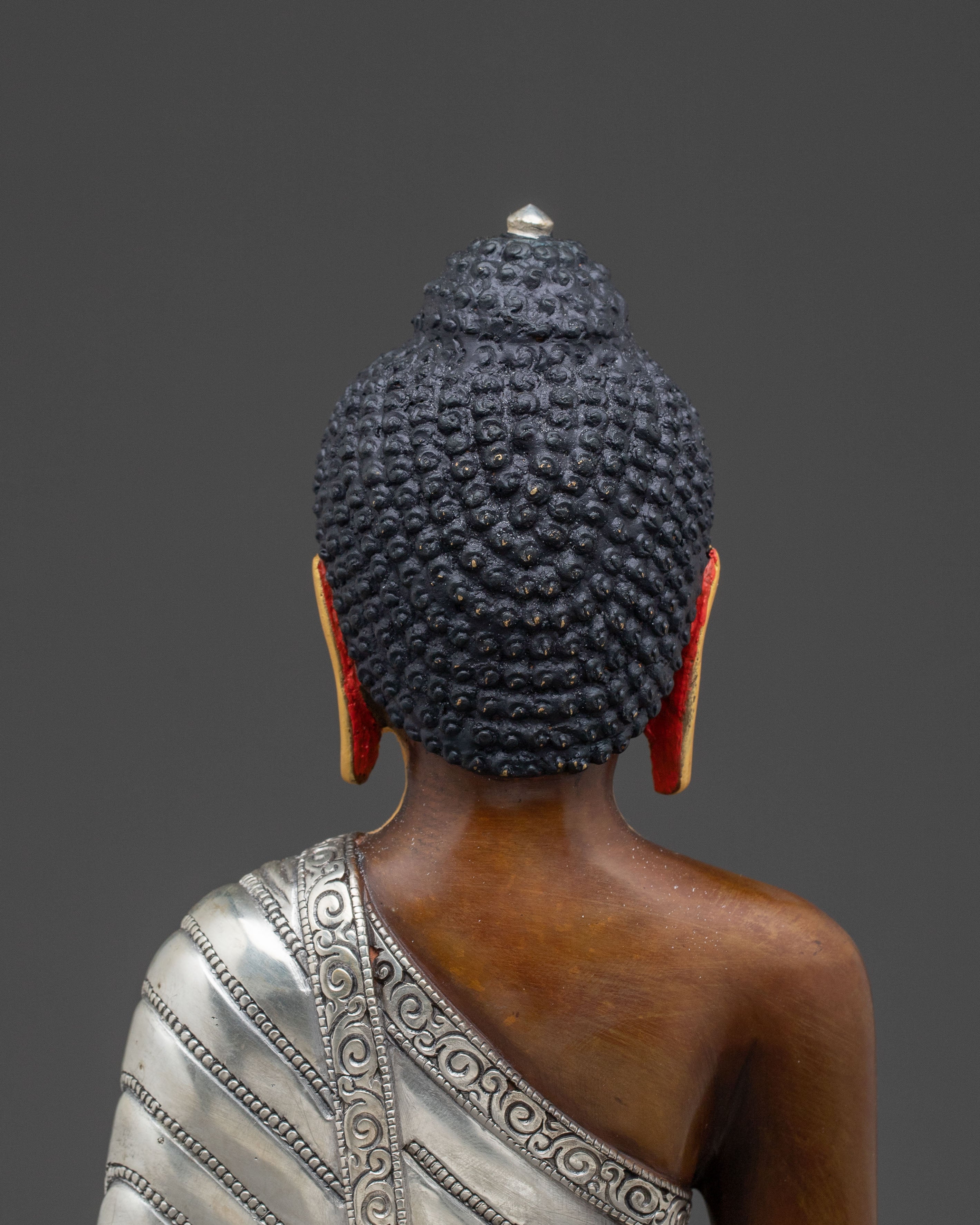 Pure Land Buddha Amitabha Copper Statue – Gilded Radiance