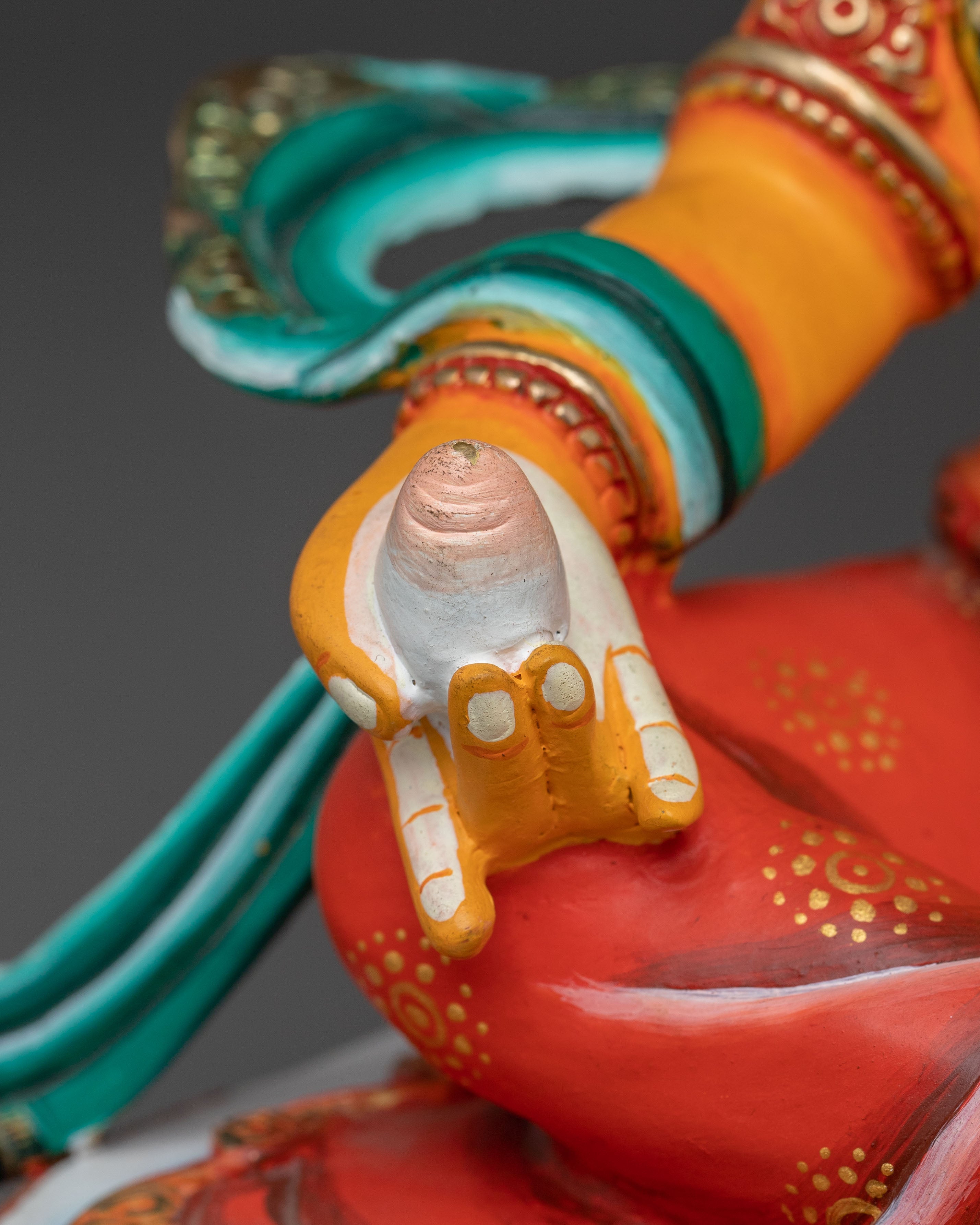 Wealth Deity Dzambhala Idol | Tibetan Buddhist Prosperity Statue