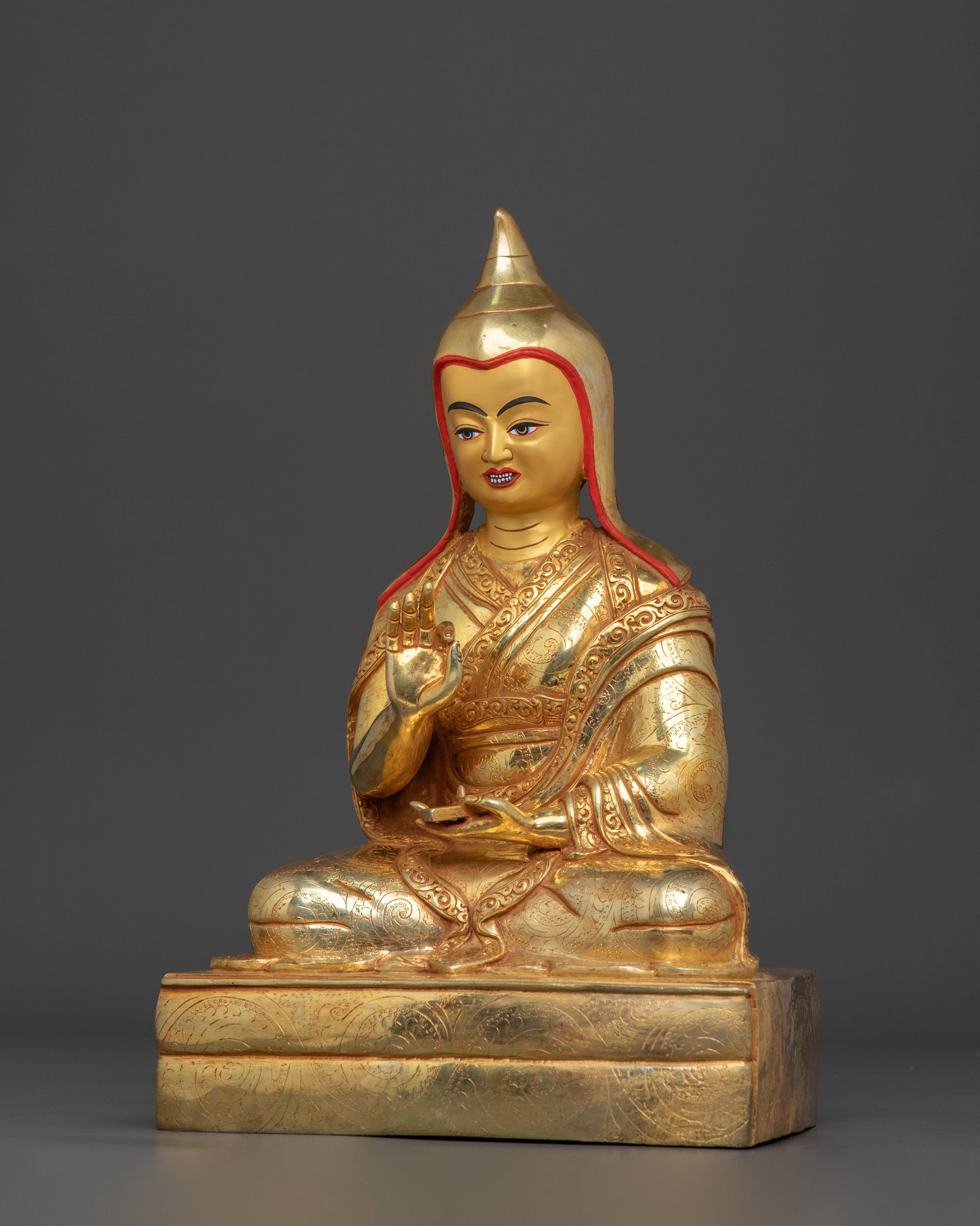 Santarakshita Statue | Tibetan Sacred Sculpture