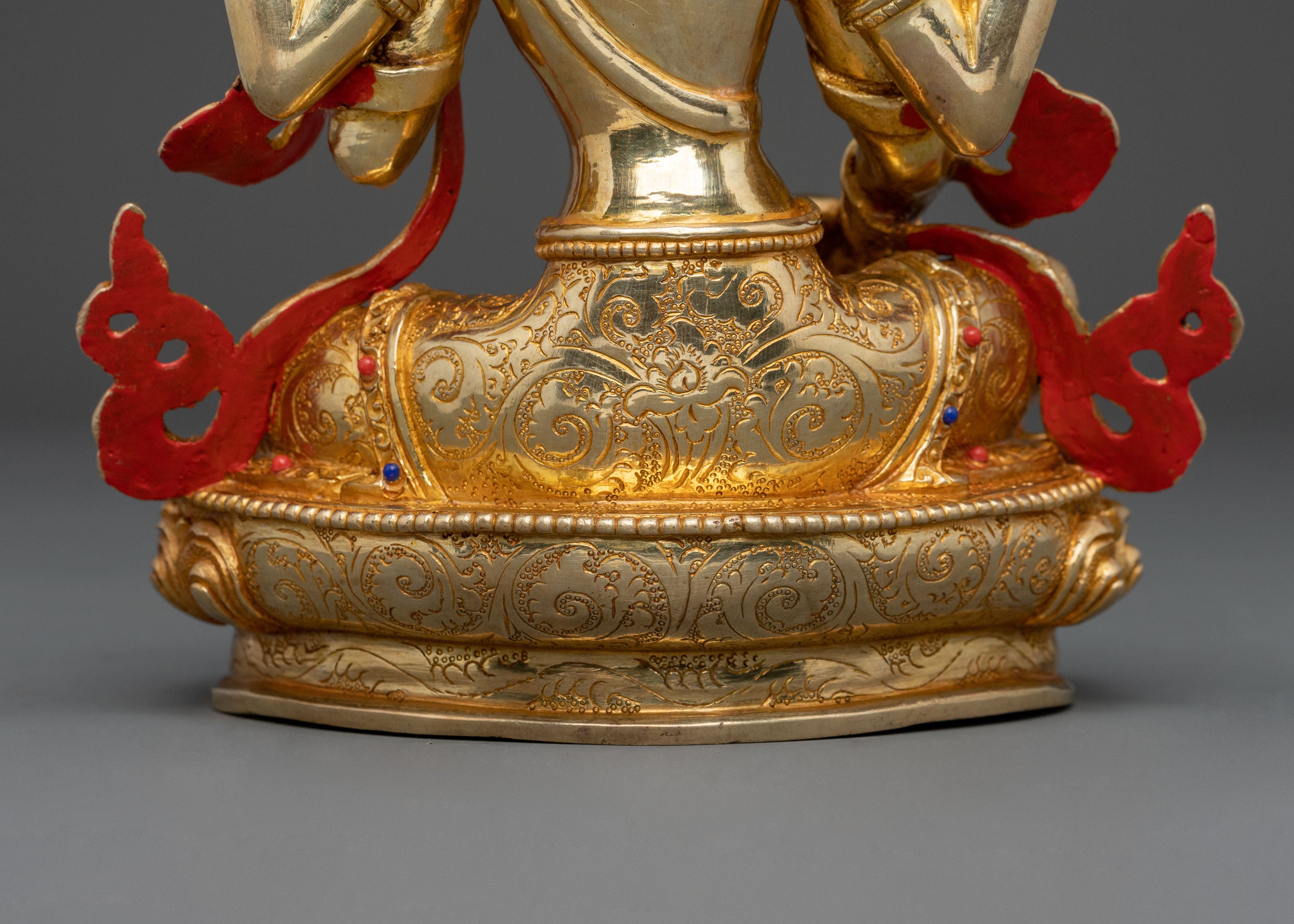Saraswati Goddess Sculpture: Knowledge Figurine