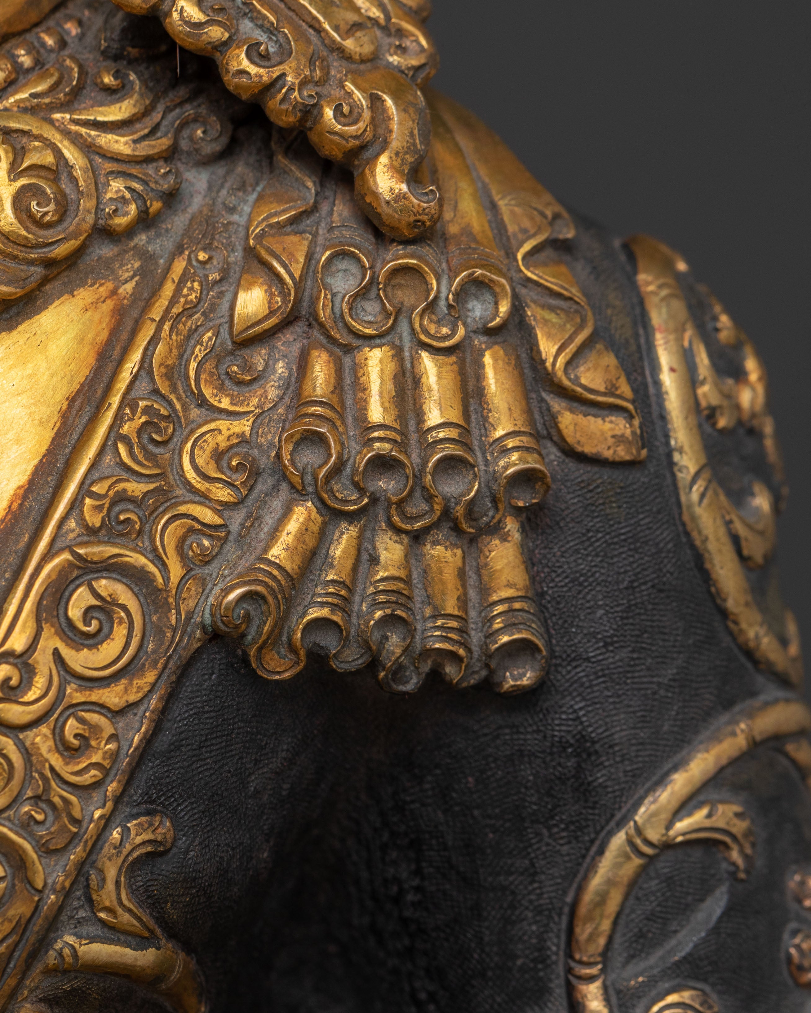 Dipankara Buddha: 24K Gold Gilded