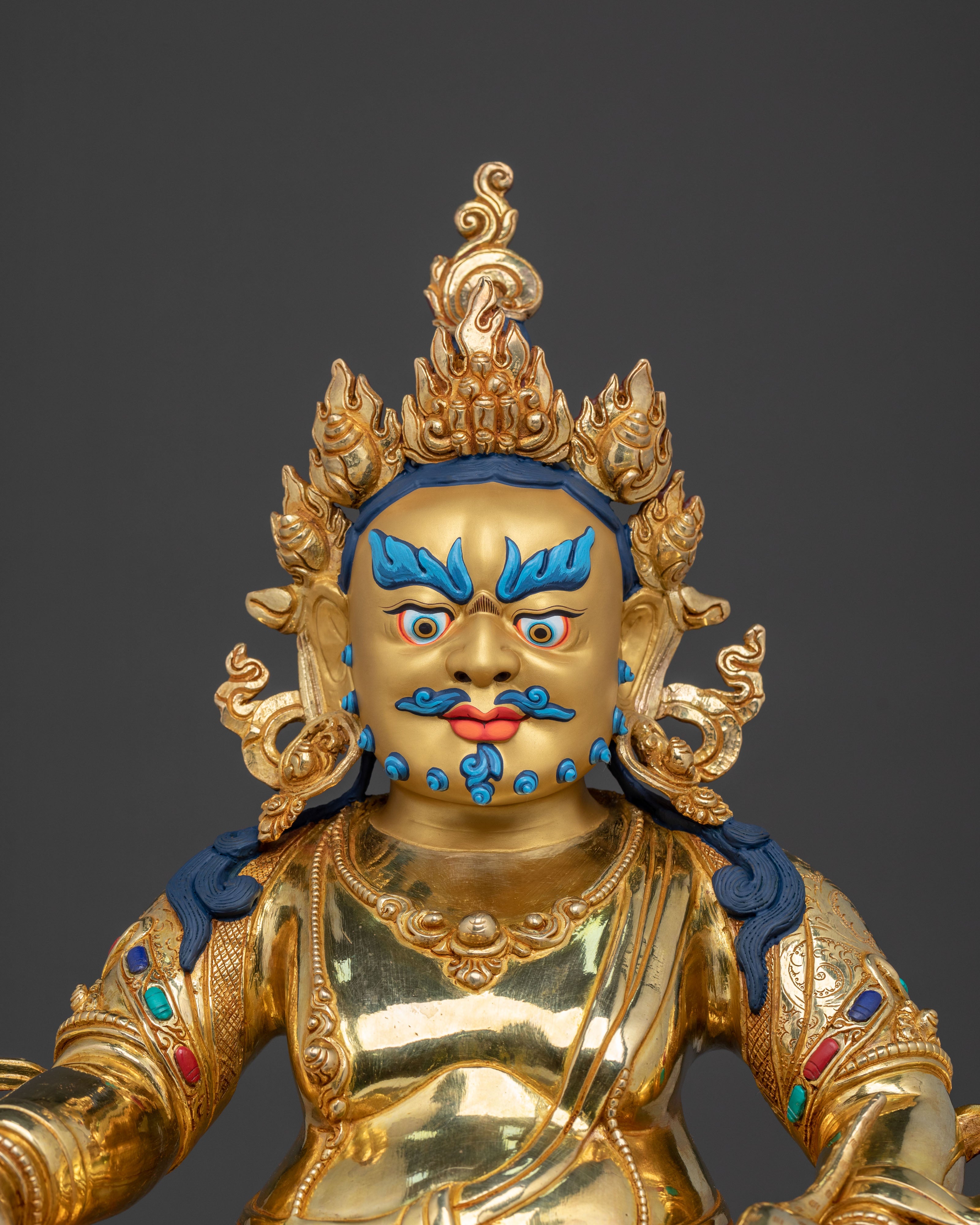 Wealth God: Dzambhala Statue | Prosperity Figurine