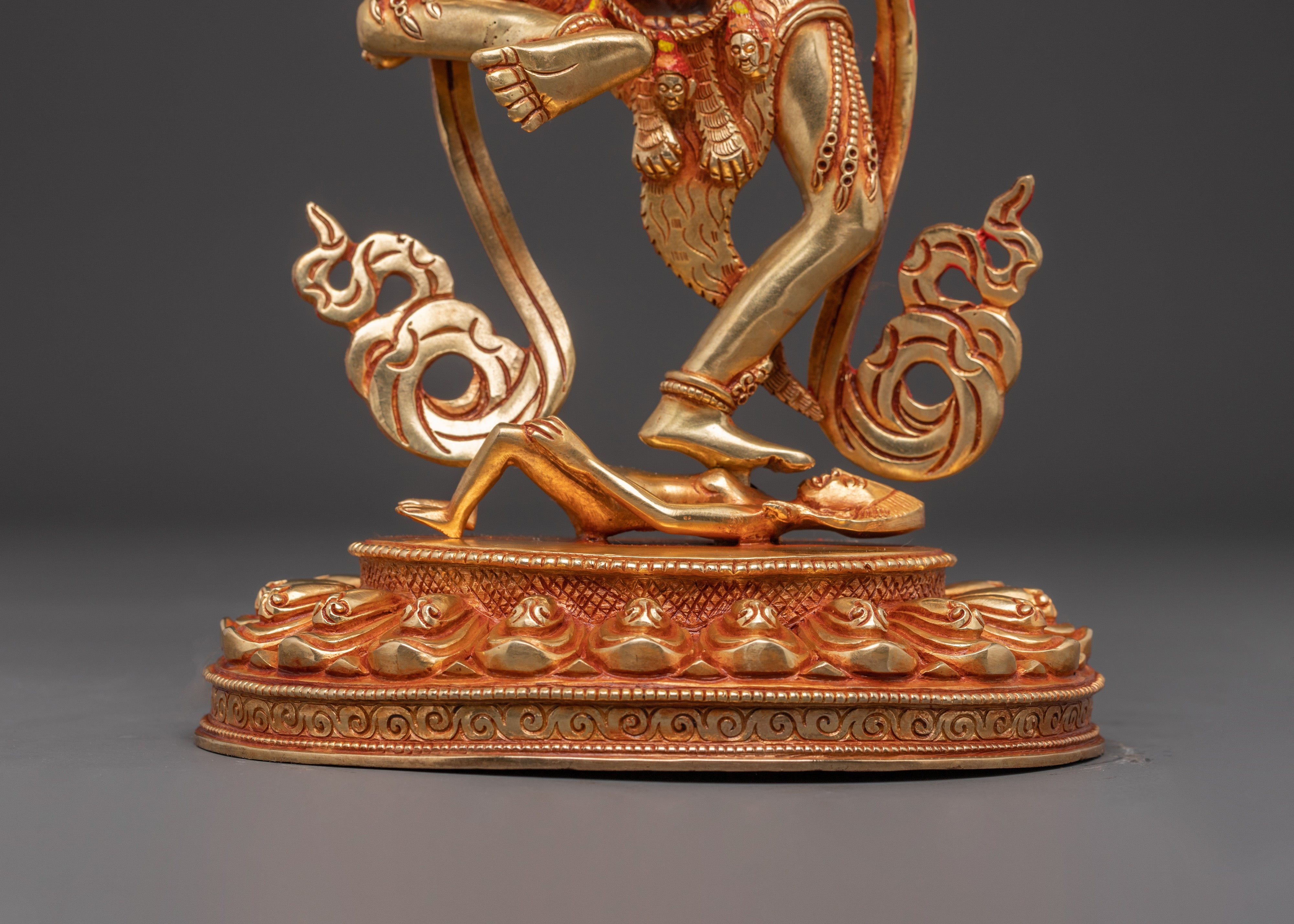 Sculpture of Lion-Faced Dakini Simhamukha | Fierce Tantric Goddess