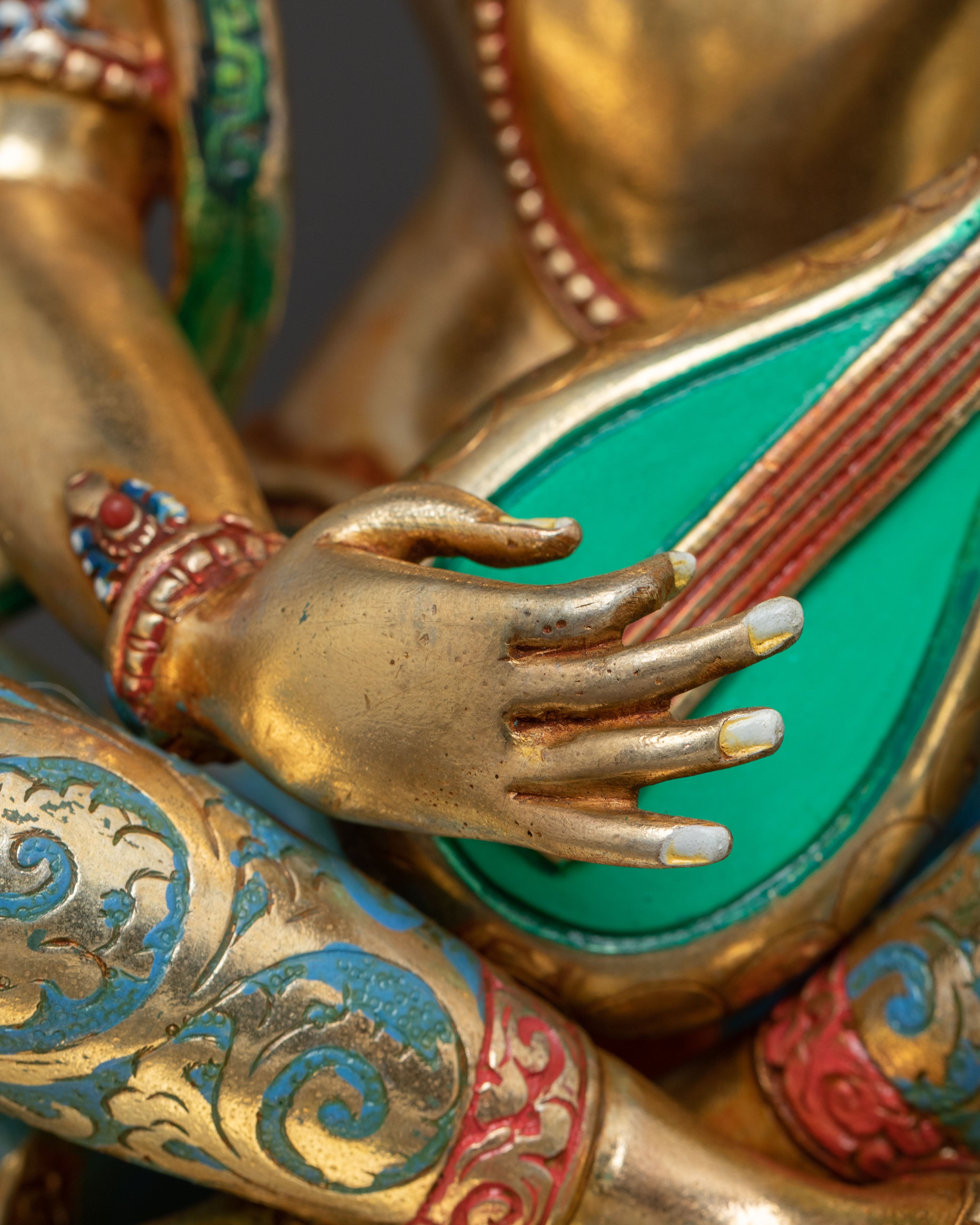 Handcrafted Goddess Saraswati Statue