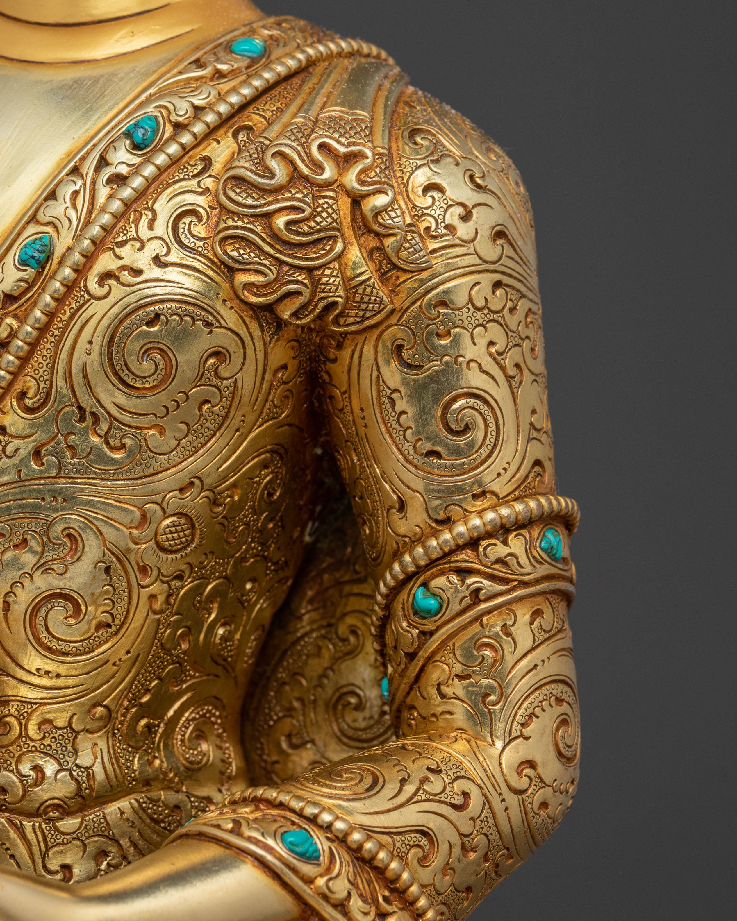 Shakyamuni Buddha Altar Statue Decor | Spiritual Home Accent