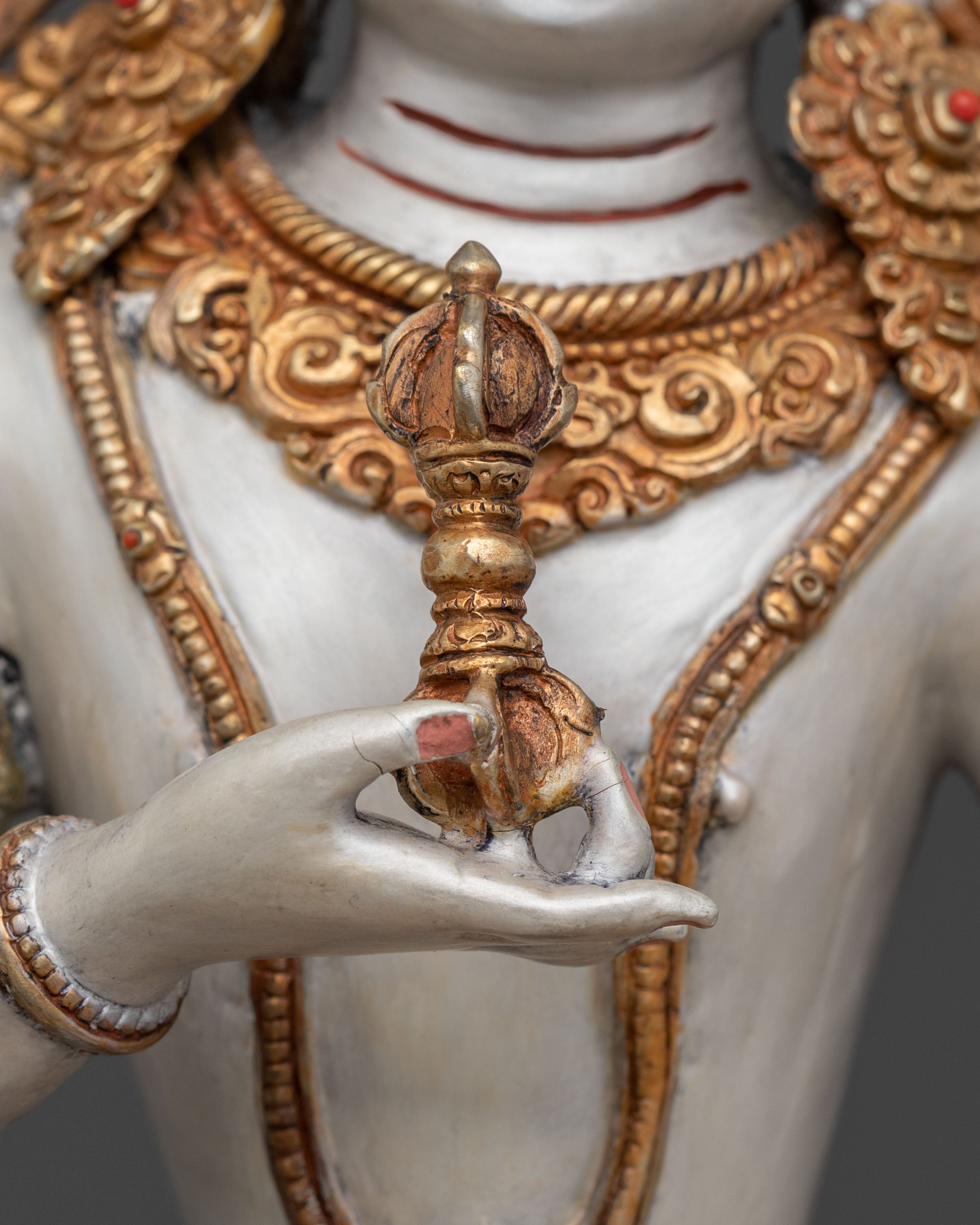 White Tara Sculpture | Goddess of Wisdom