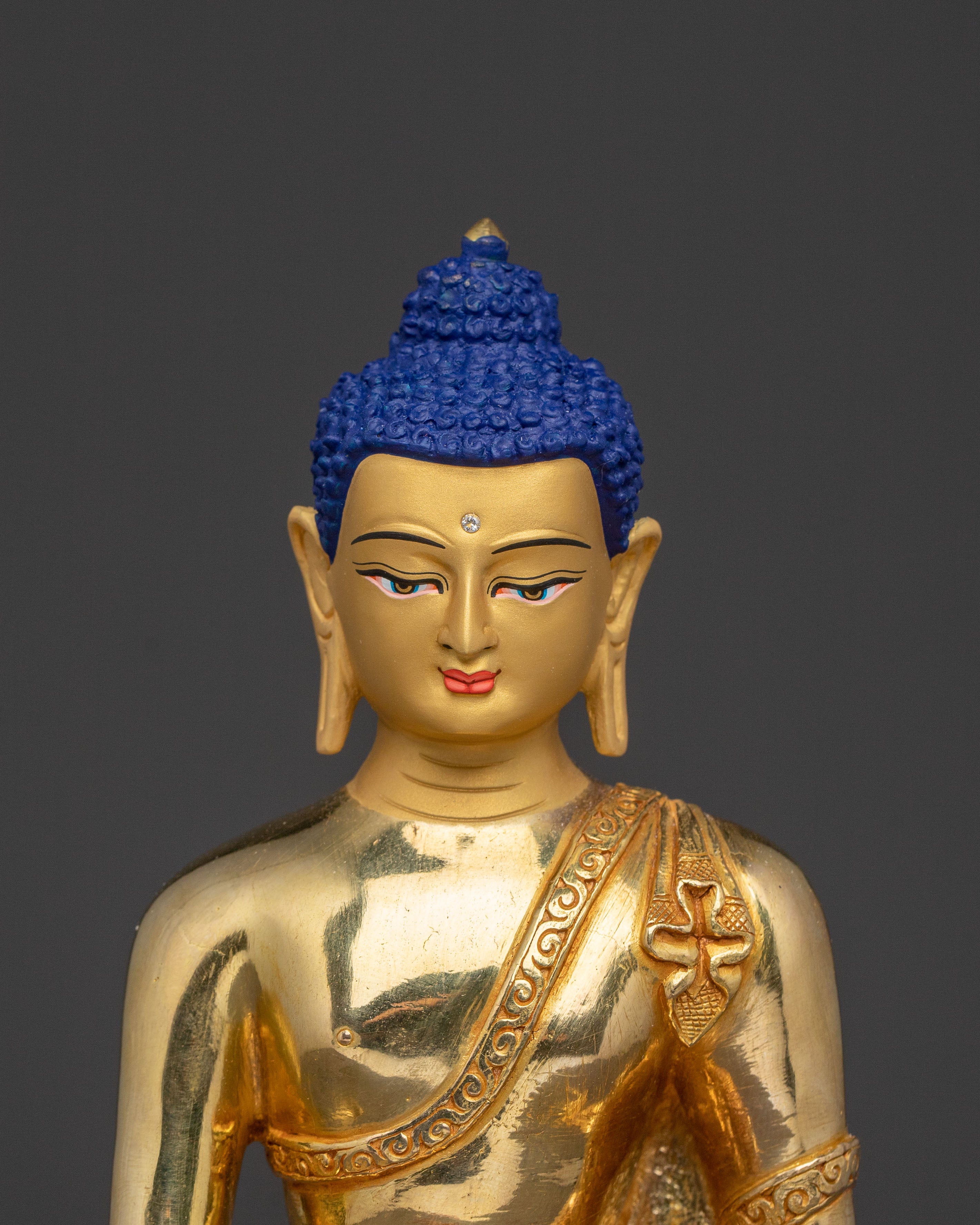 Awakened One Shakyamuni Buddha Sculpture for Altar