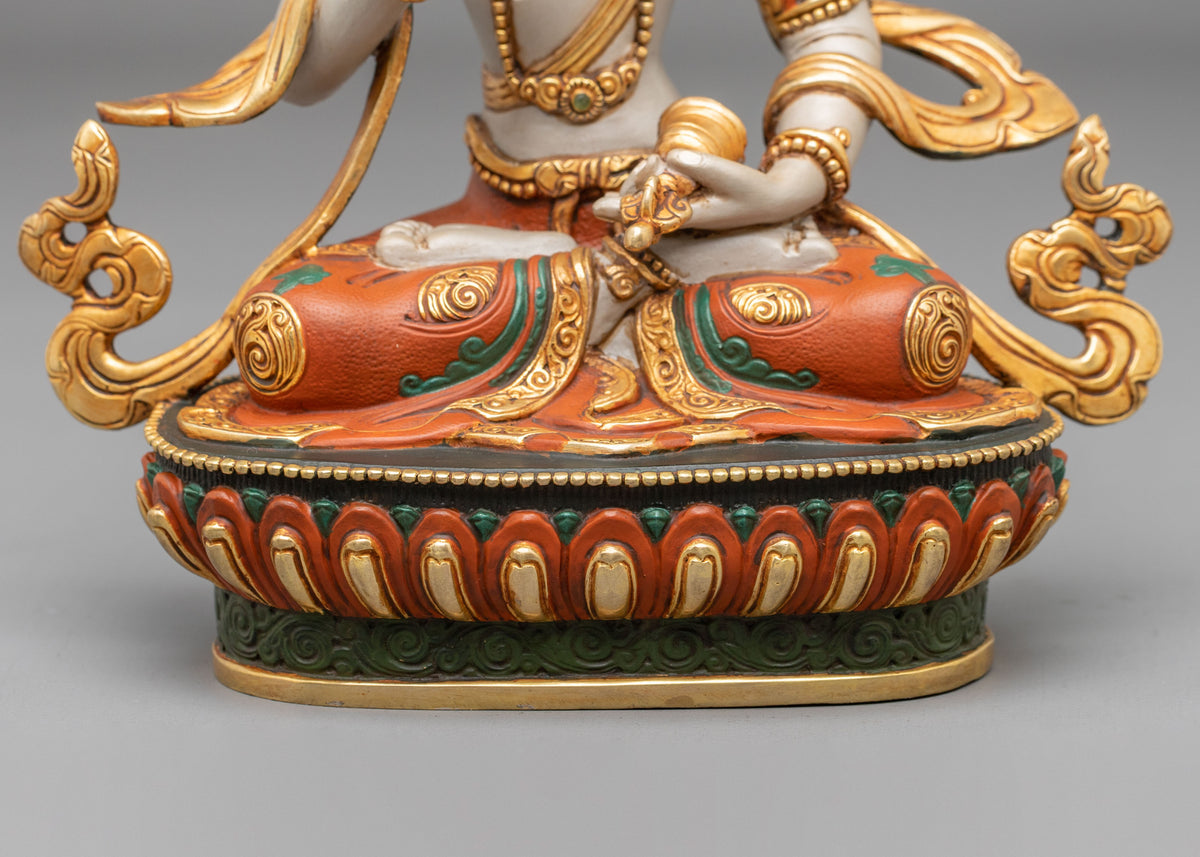 Vajrasattva Statue | Tibetan Purification Figurine