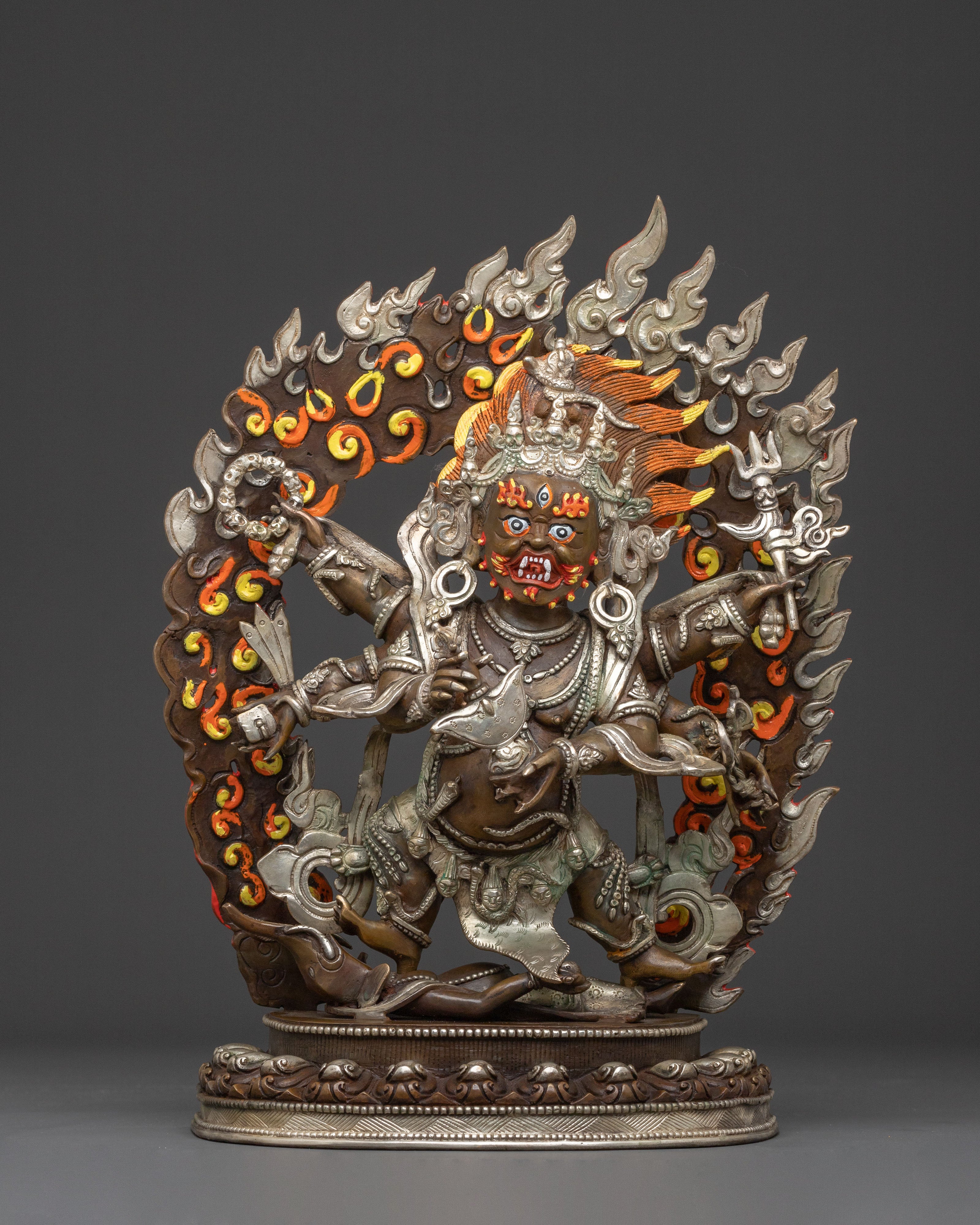 Six-Armed Mahakala Statue