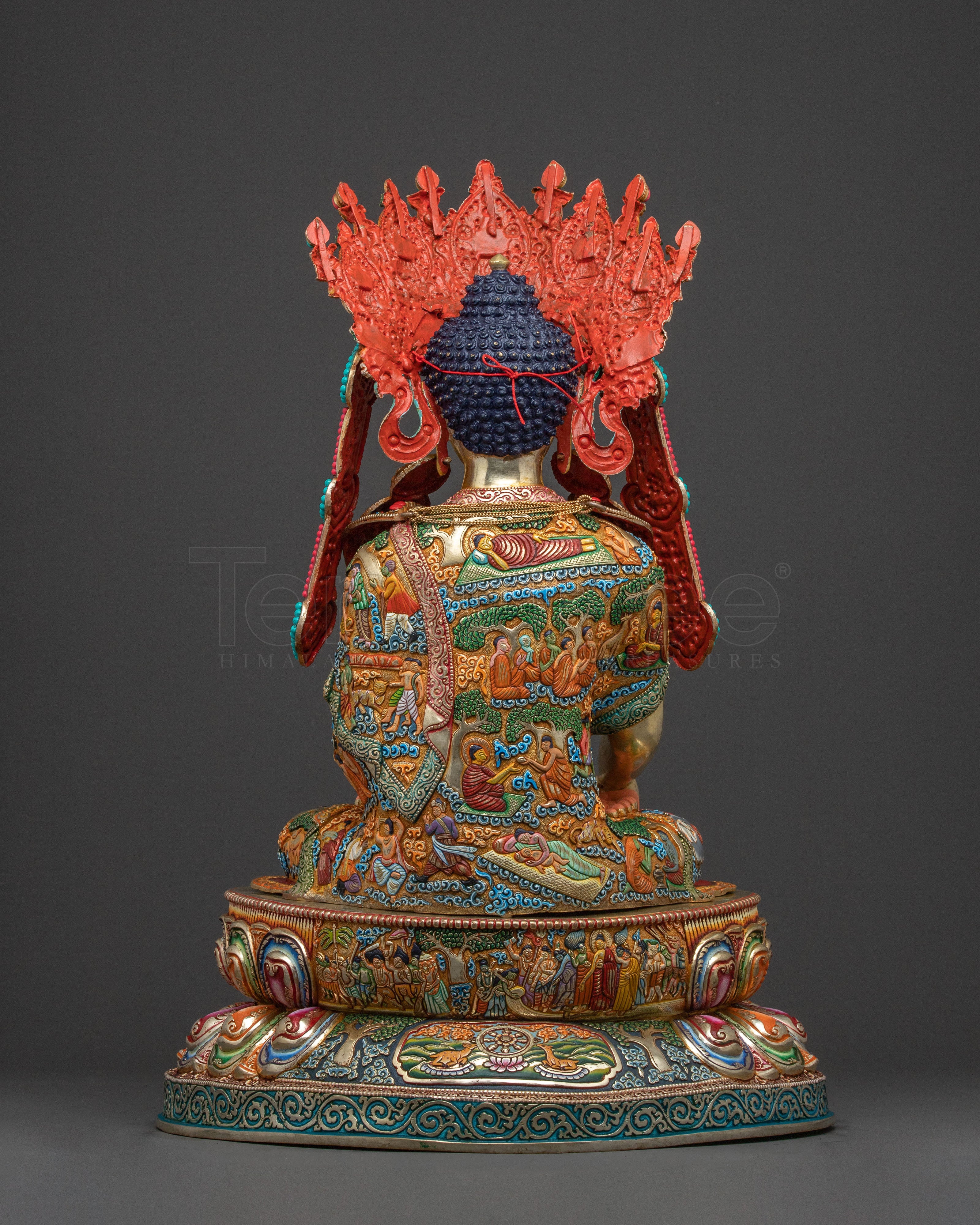 Crown Shakyamuni Buddha Enlightenment Statue