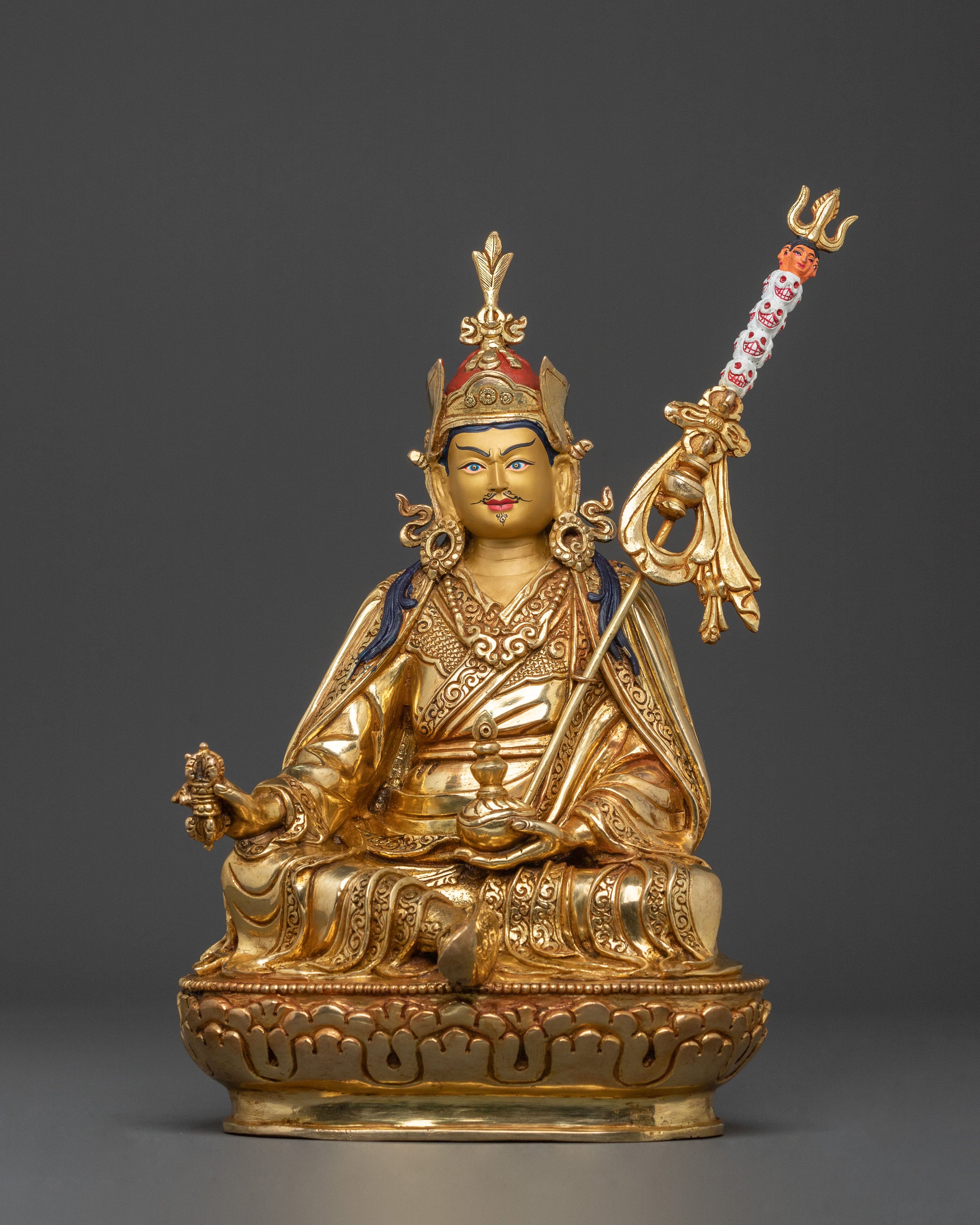 Padmasambhava Golden Statue | Spiritual Master