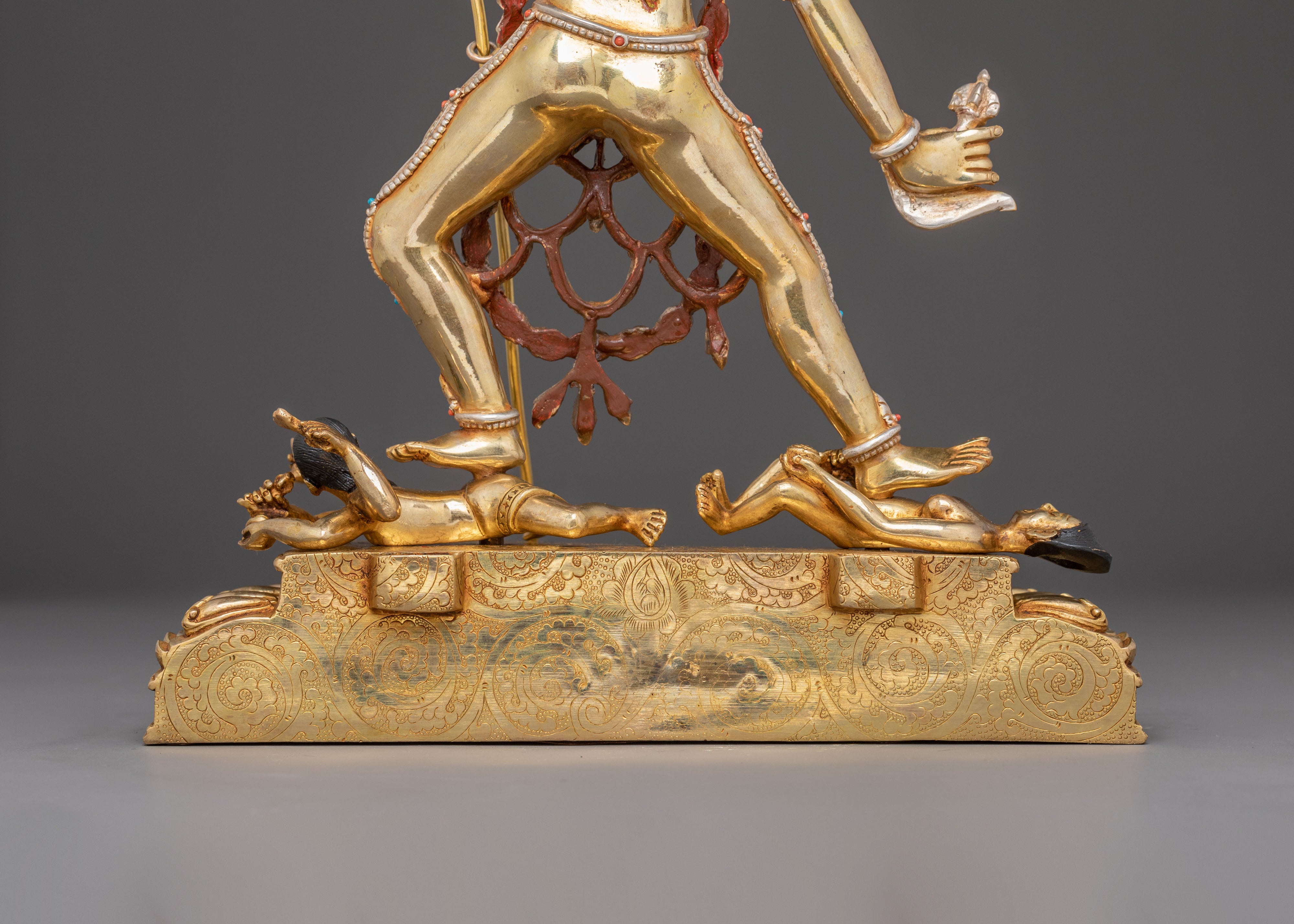 Golden Vajrayogini Handcrafted Statue | Female Wisdom Deity