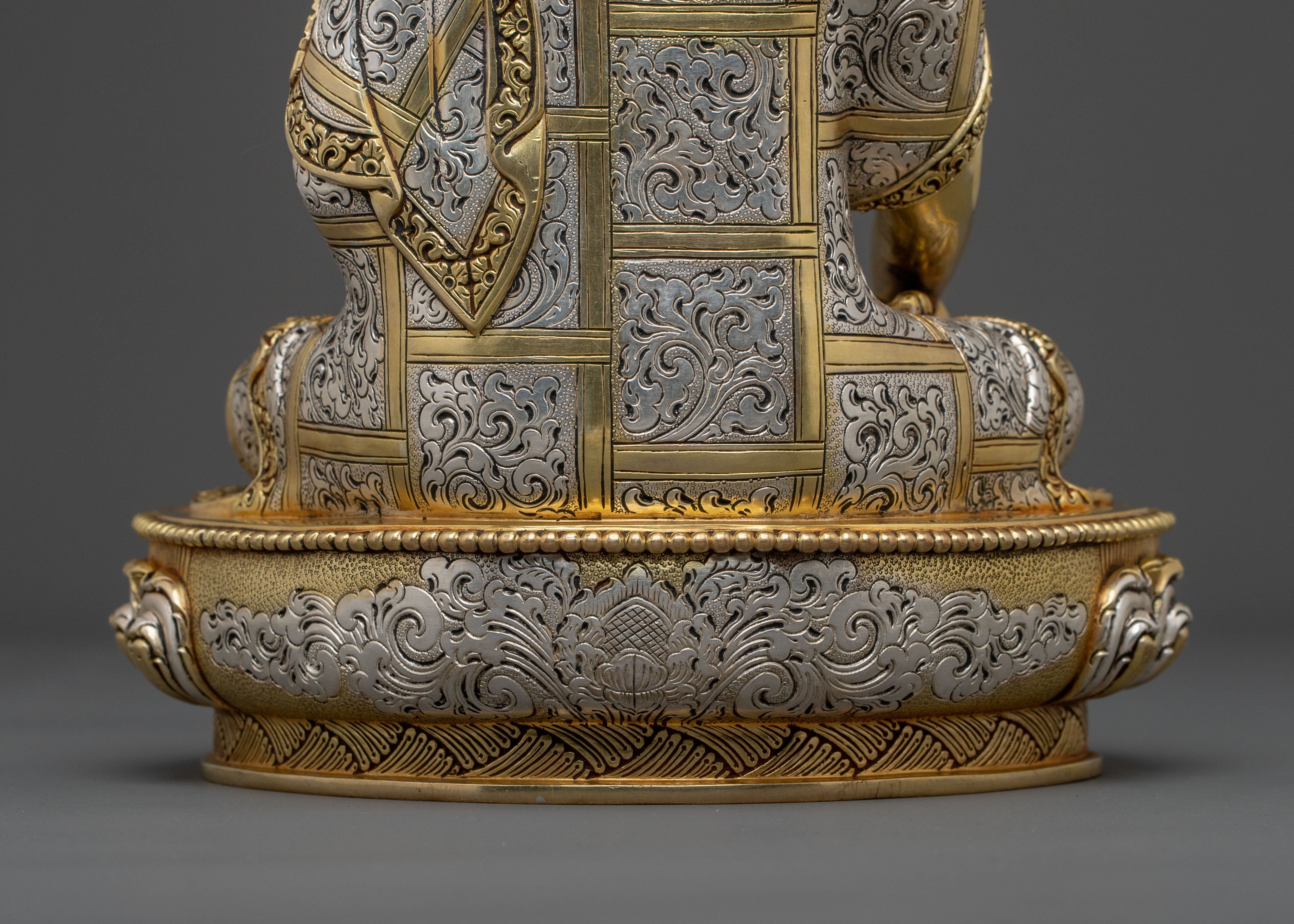 Nepalese Shakyamuni Buddha Meditation Statue