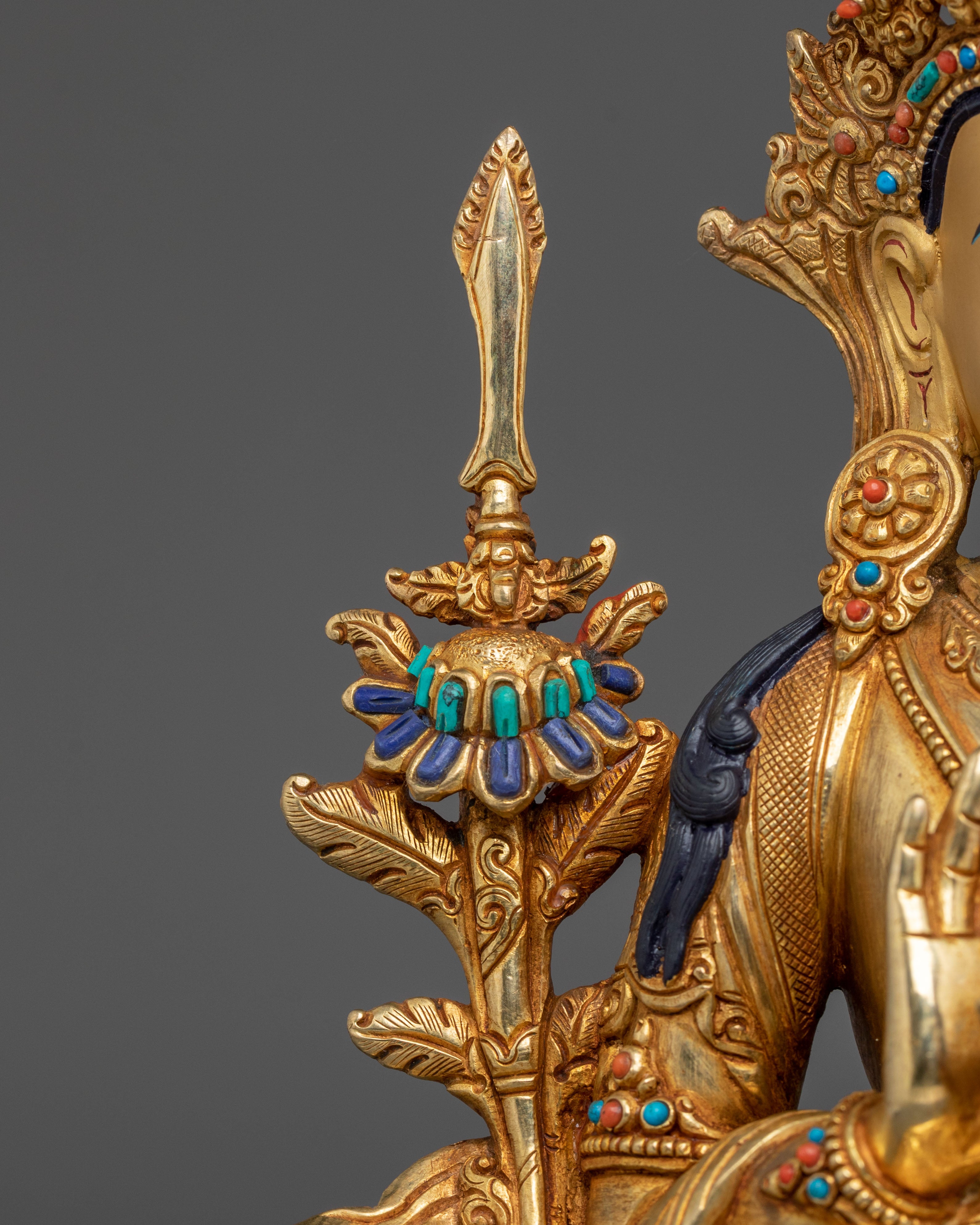 Tikshna Manjushri Wisdom Figurine | Home Decor