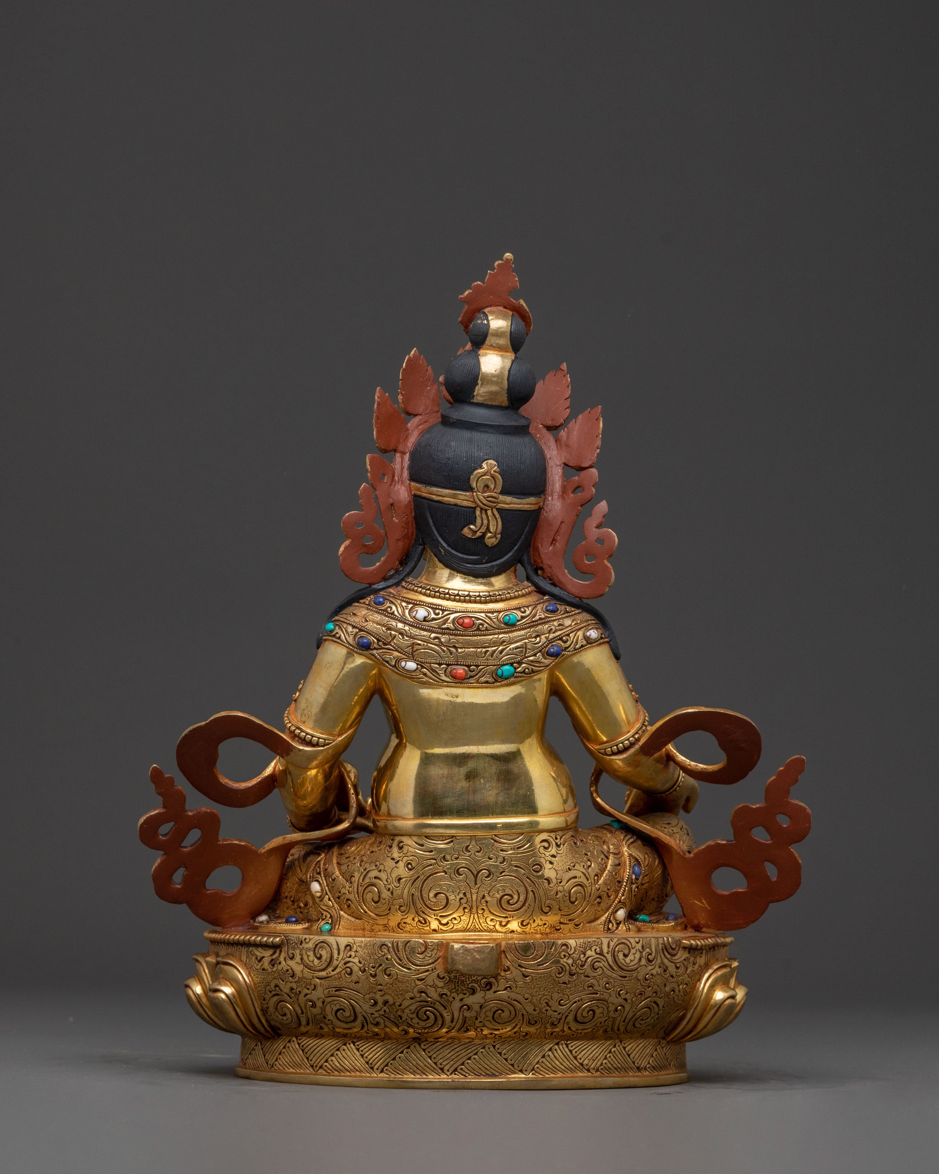 Golden Dzambhala Sacred Statue