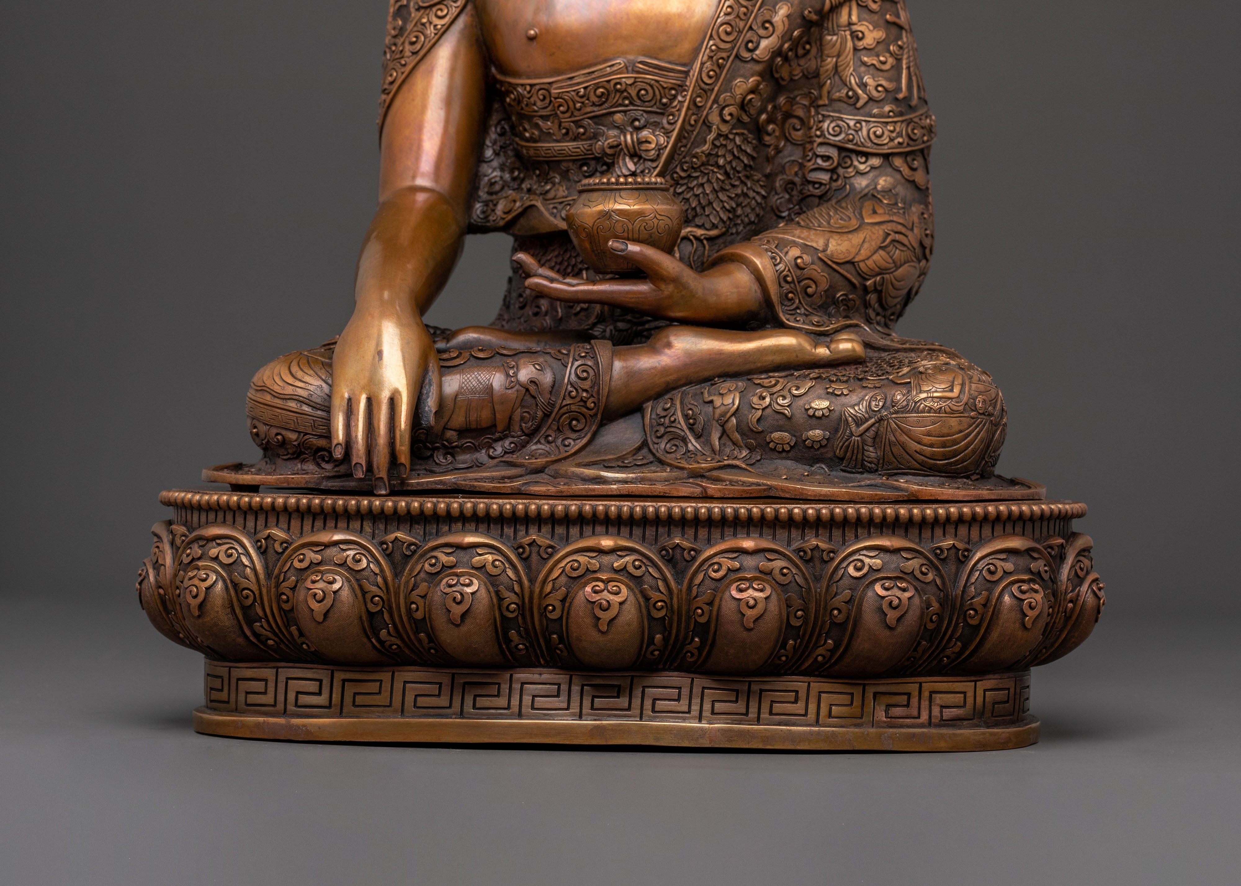 Shakyamuni Buddha Spiritual Statue: Meditation Figure