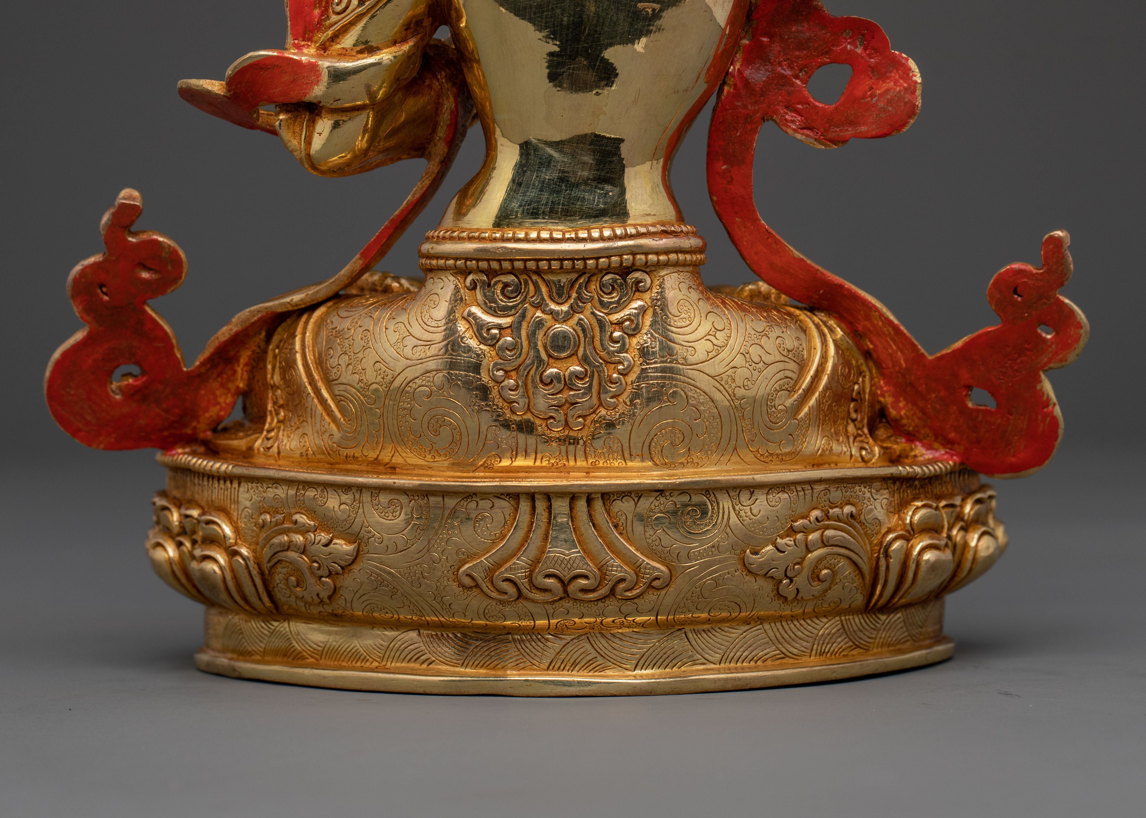 sacred manjushri copper statue | Symbol of Wisdom & Enlightened