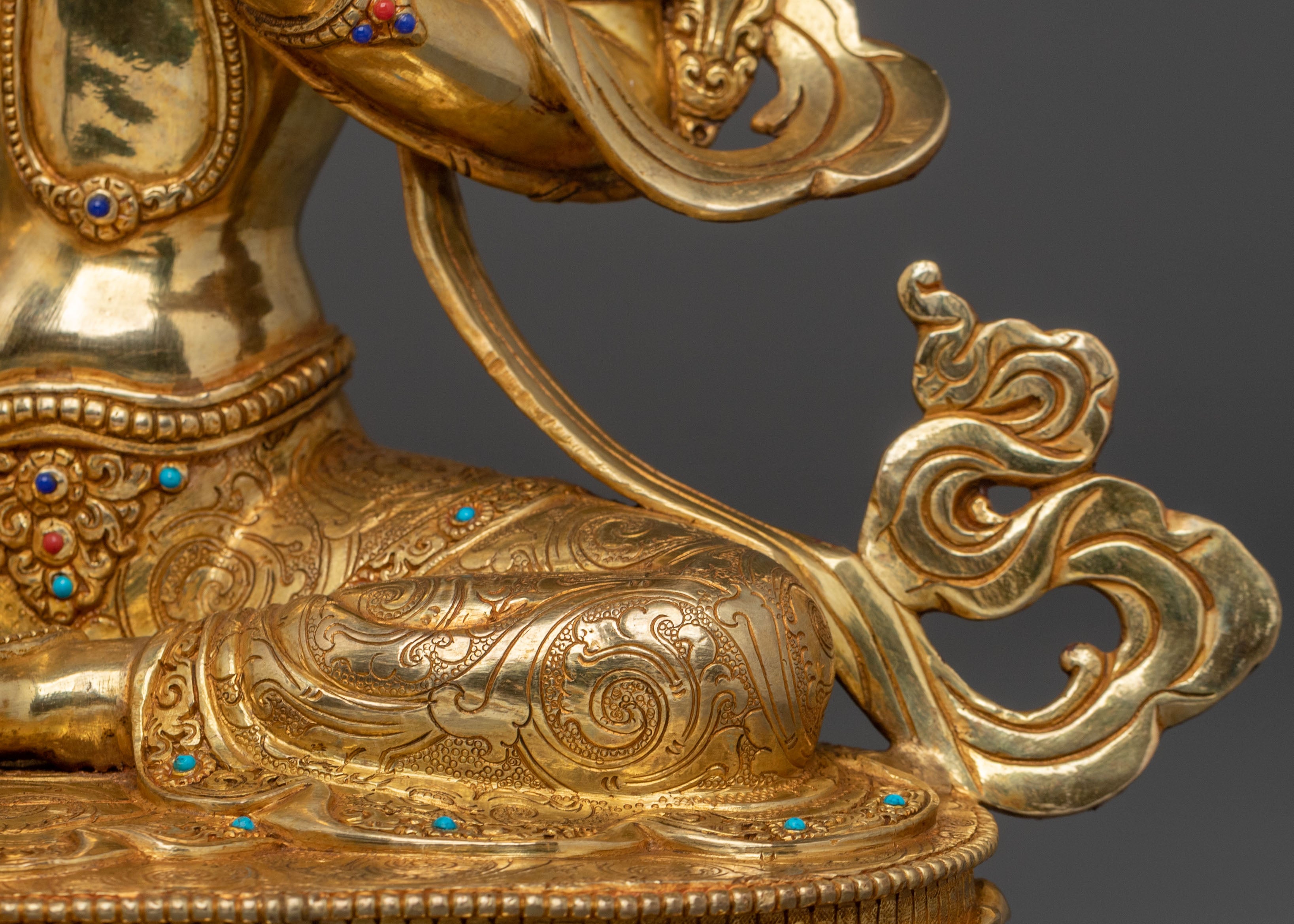 Green Tara Sculpture: Goddess of Compassion