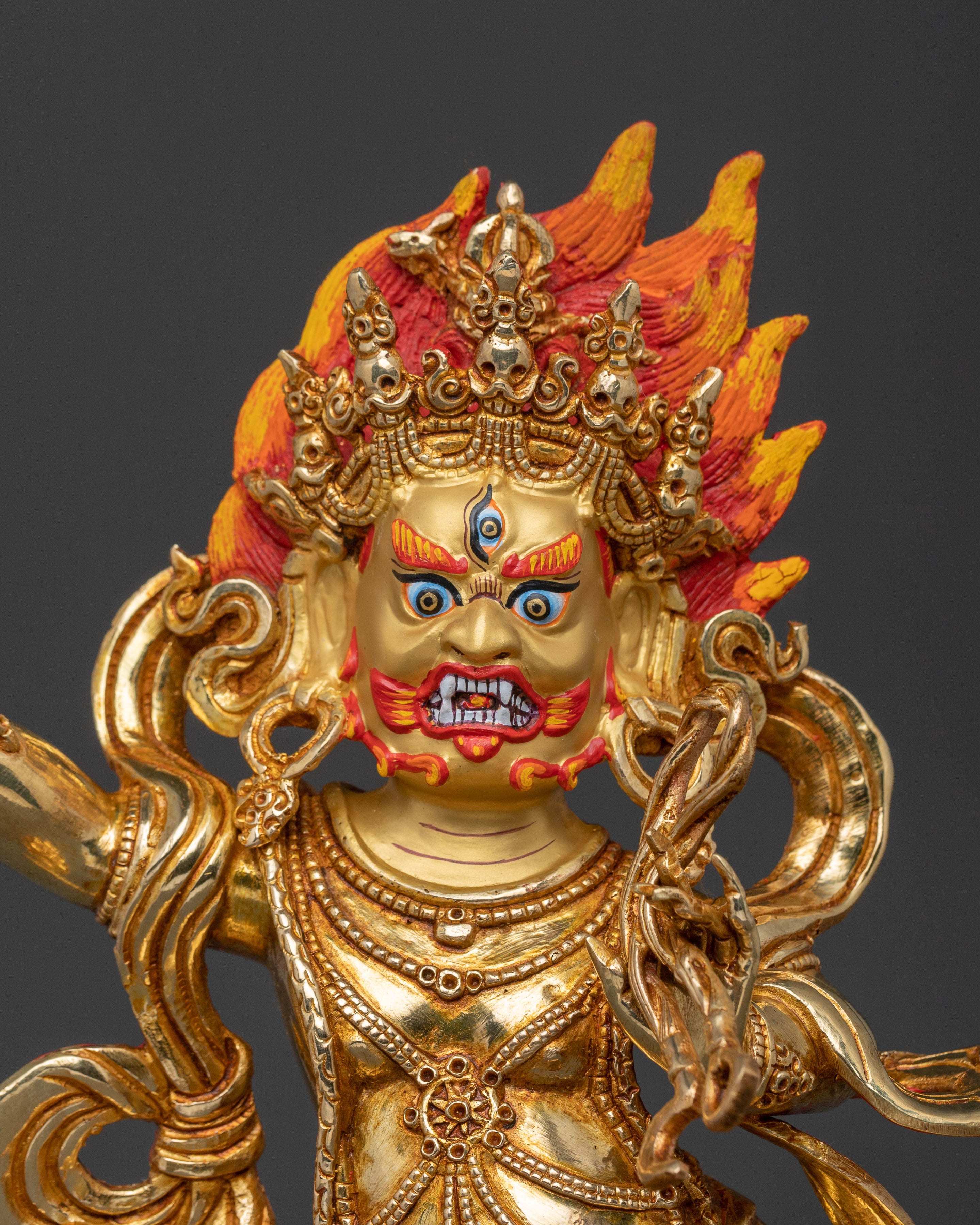 Fierce Protector Vajrapani Figurine | Meditation Decor