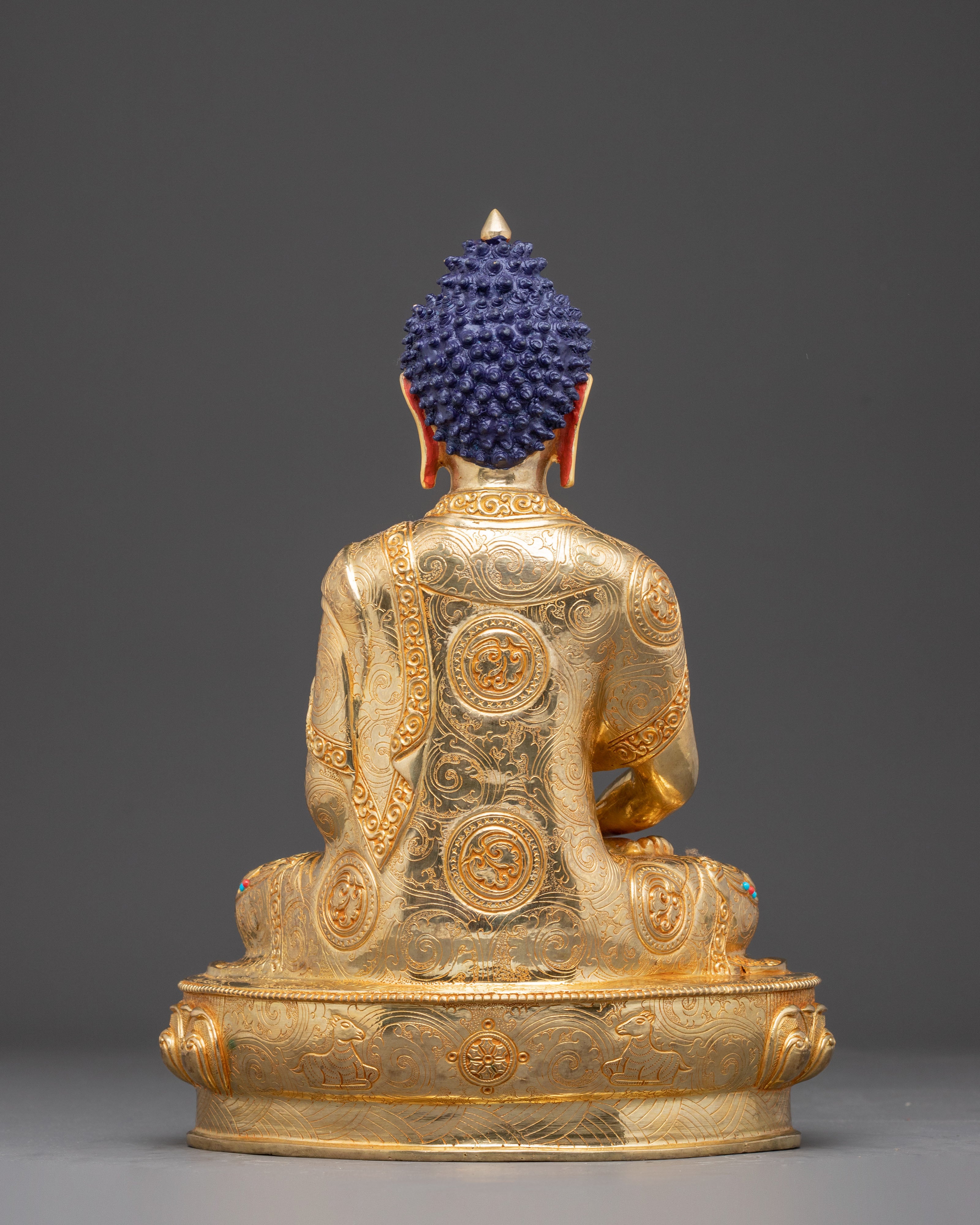 Buddha Amitabha Golden Statue | Western Pure Land Protector