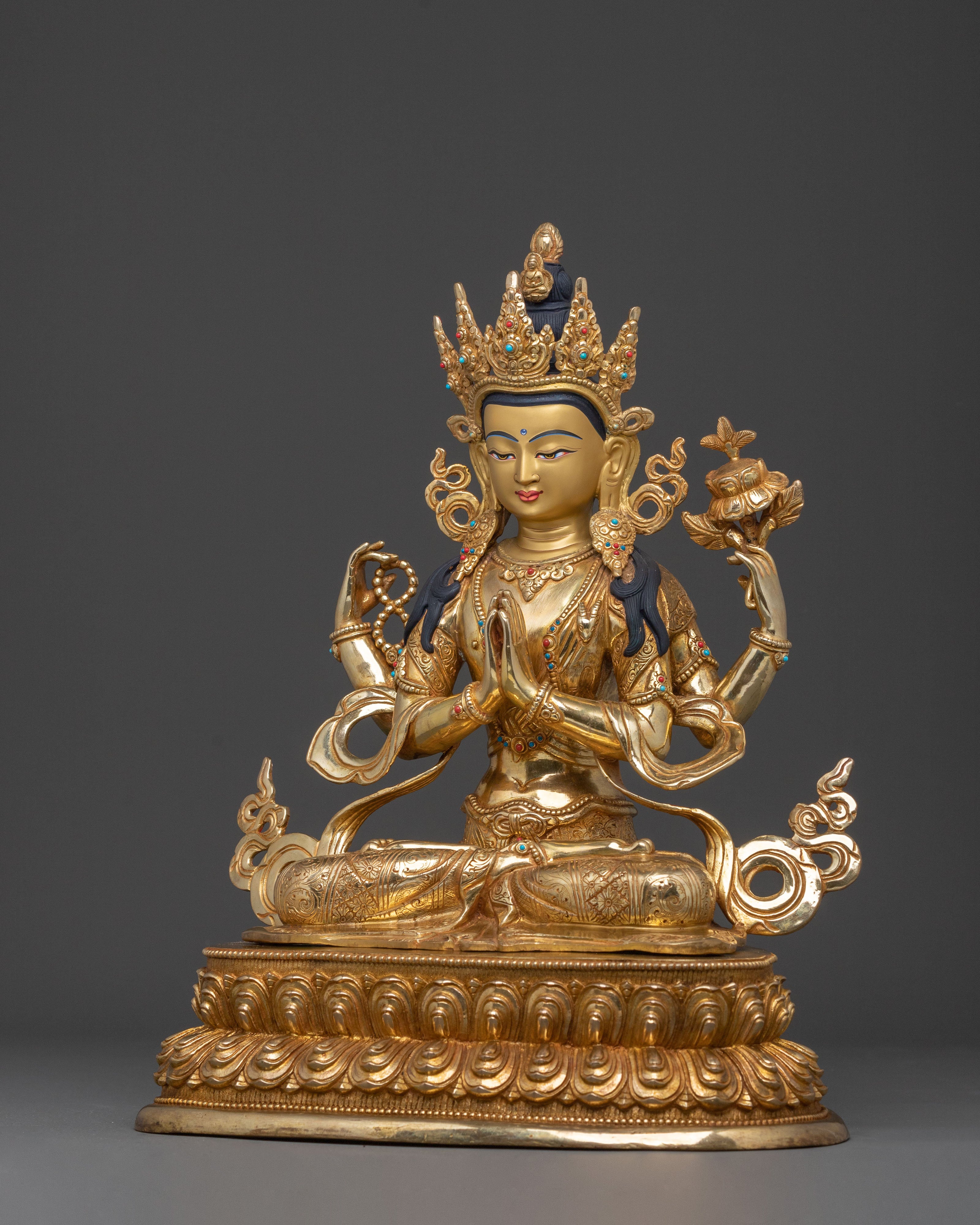 Chenrezig Spiritual Sculpture | Buddha of Compassion
