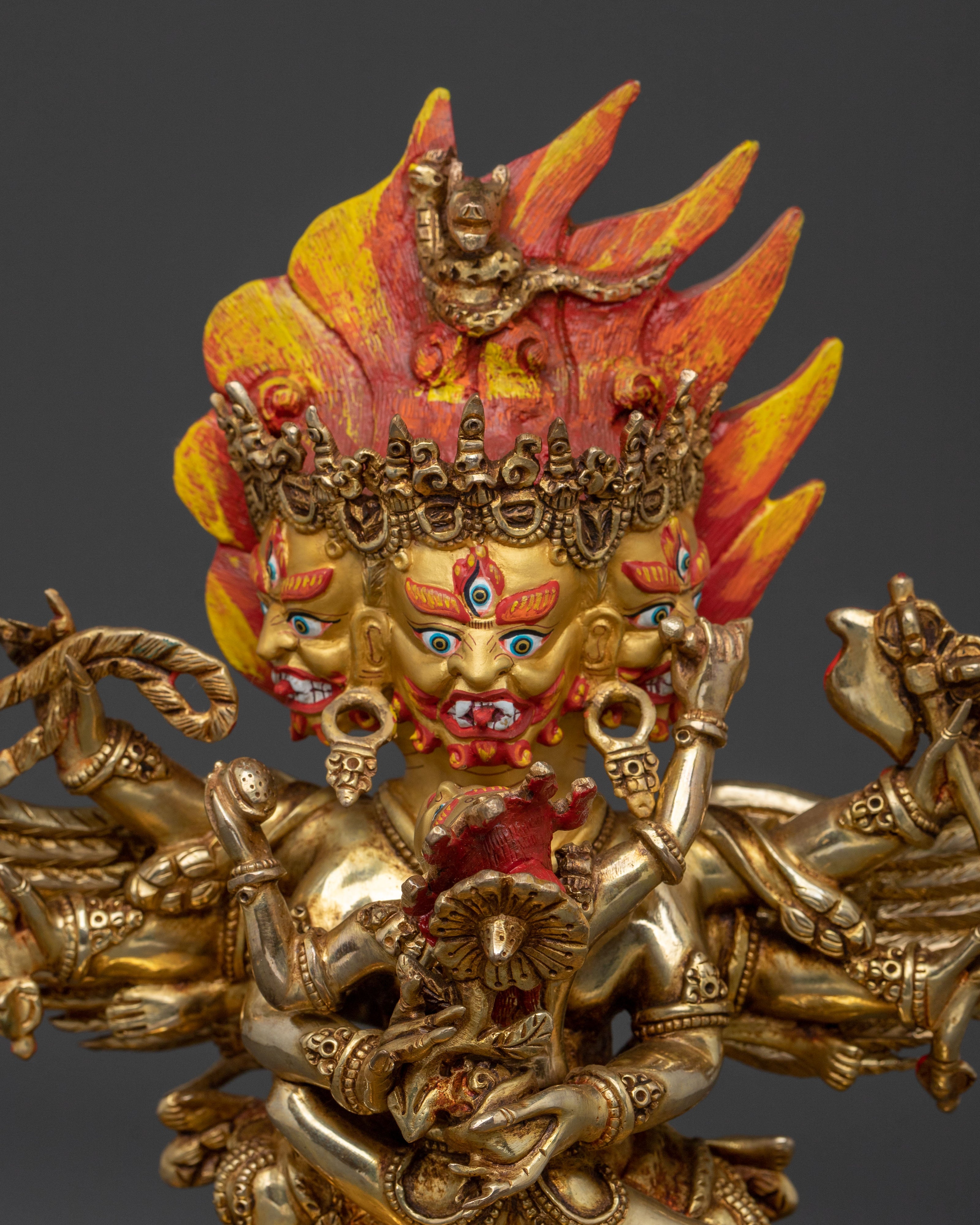 Hayagriva Divine Statue: Wrathful Protector