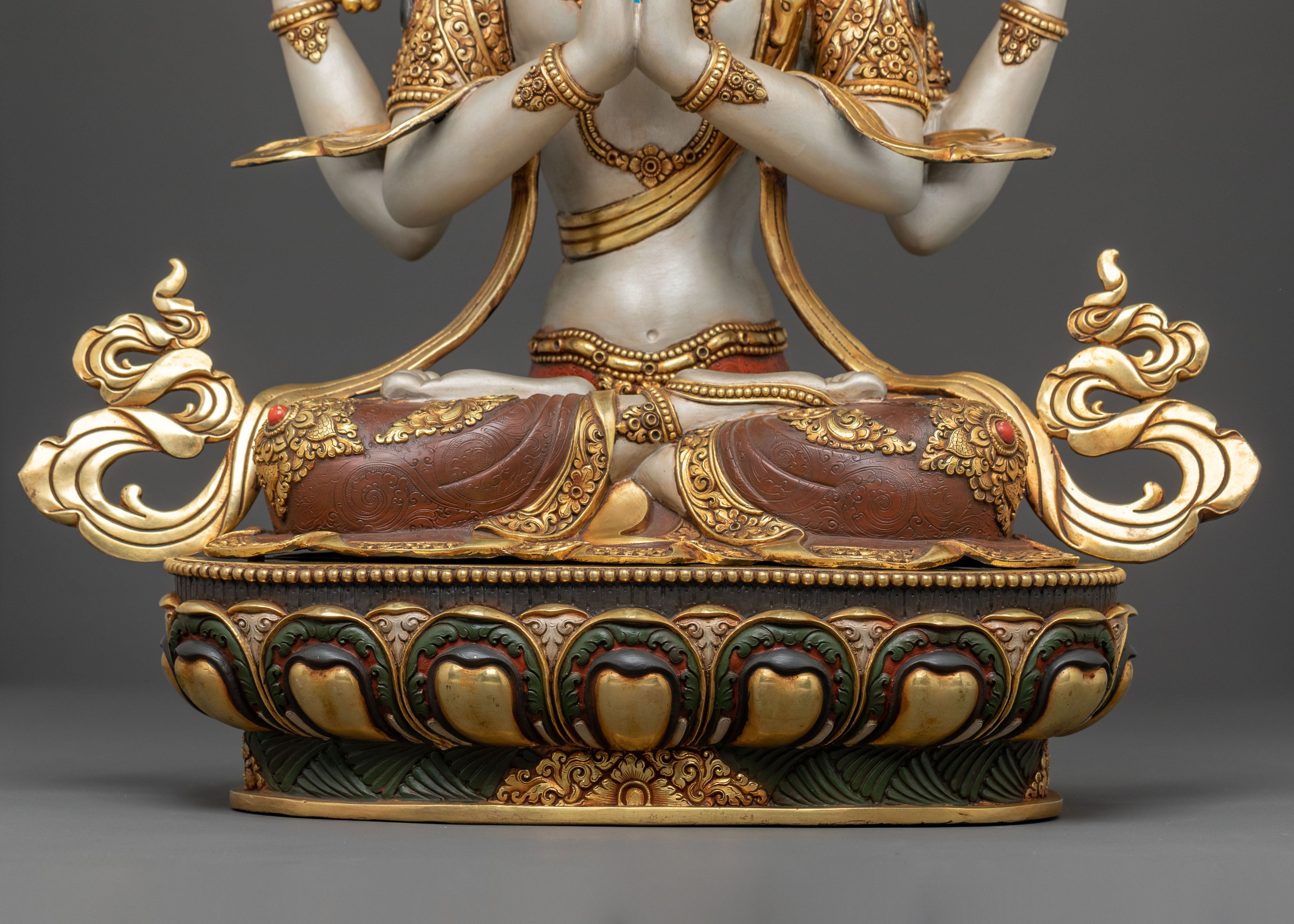 Avalokiteshvara Spiritual Figure for Altar Home Decor