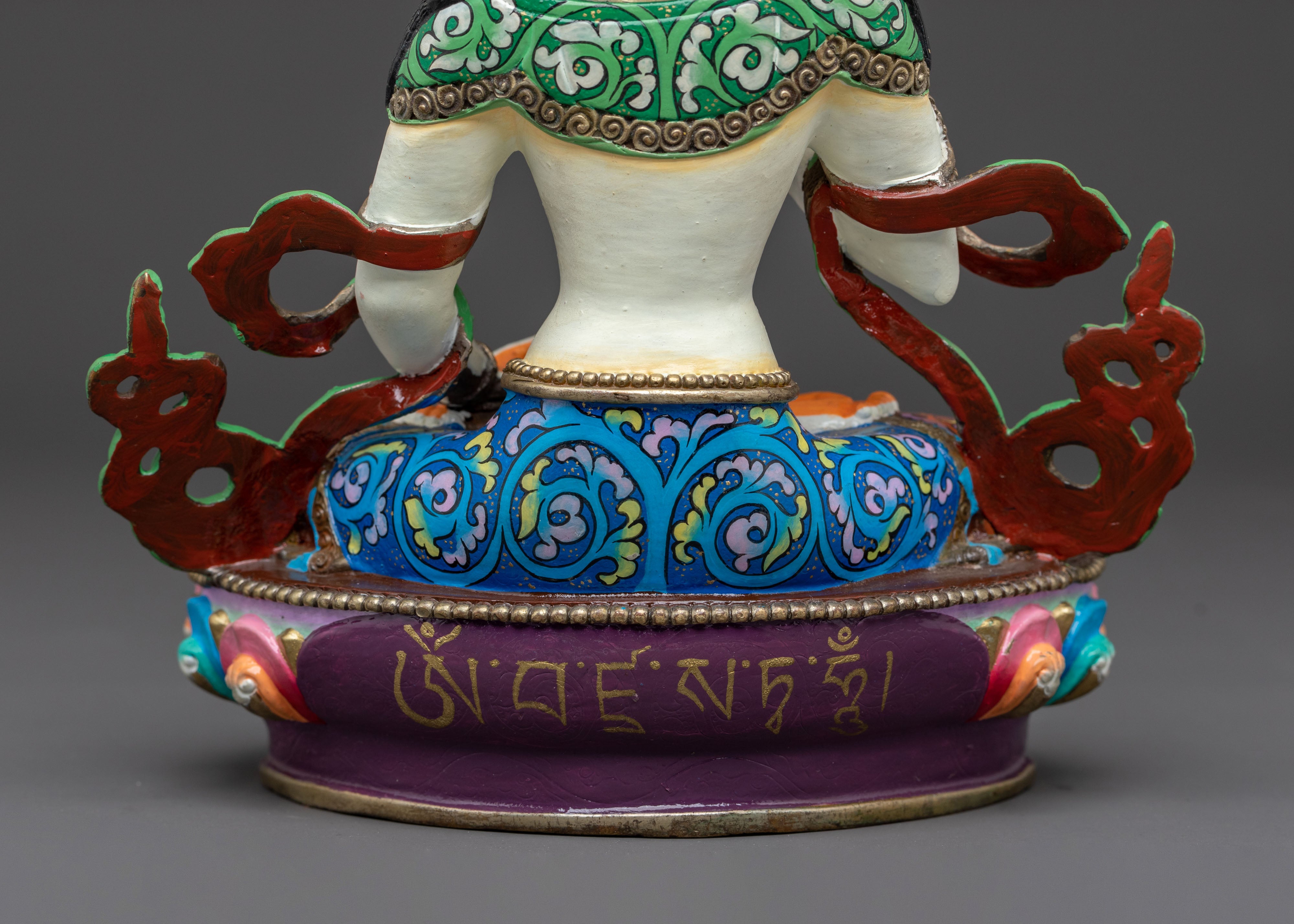 Golden Vajrasattva Purification Statue: Radiant Grace