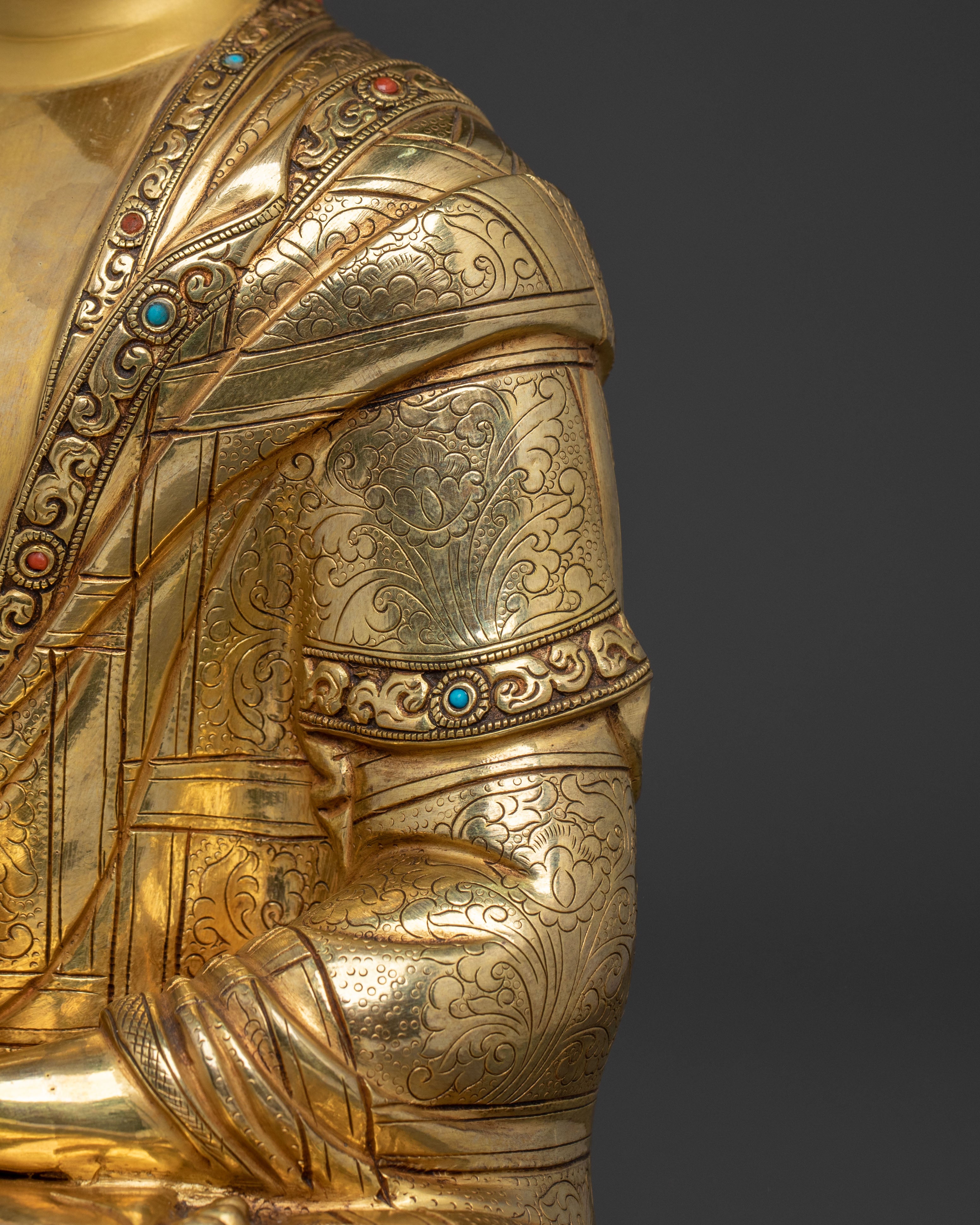 Shakyamuni Buddha Statue Awakened Master | Sacred Enlightenment Sculpture