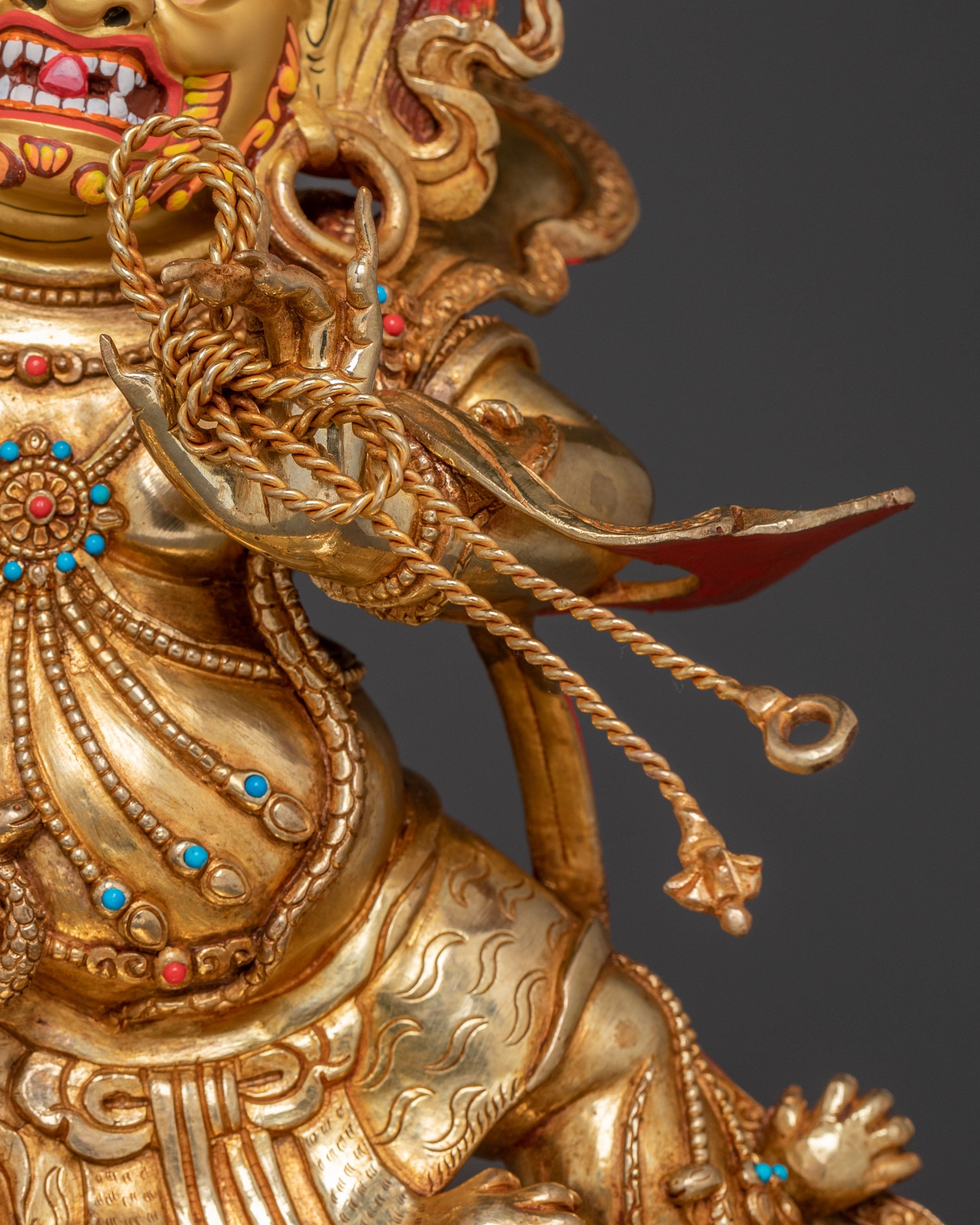 Vajrapani Wrathful Blessing Statue