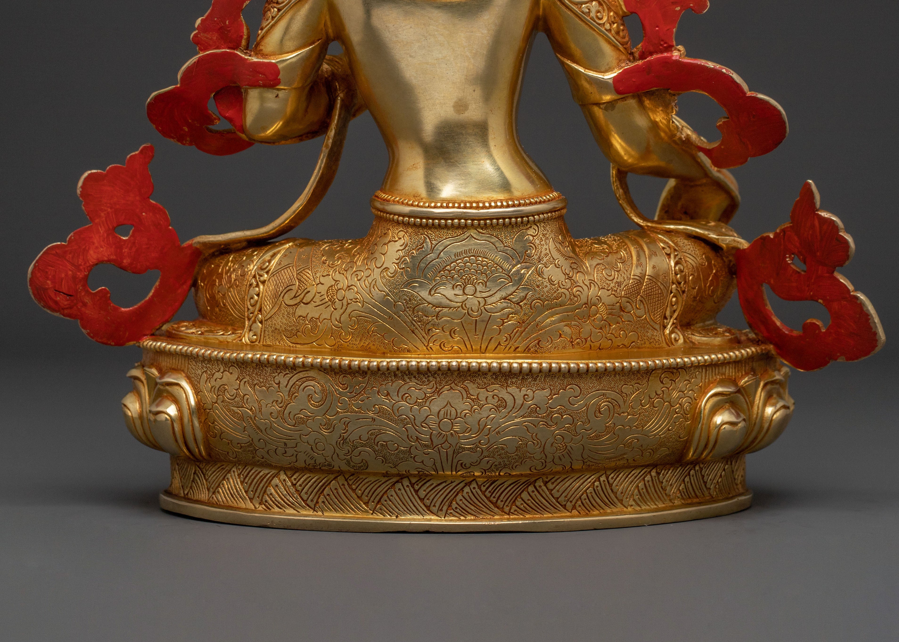 Green Tara Goddess Statue | Liberation Icon for Altar