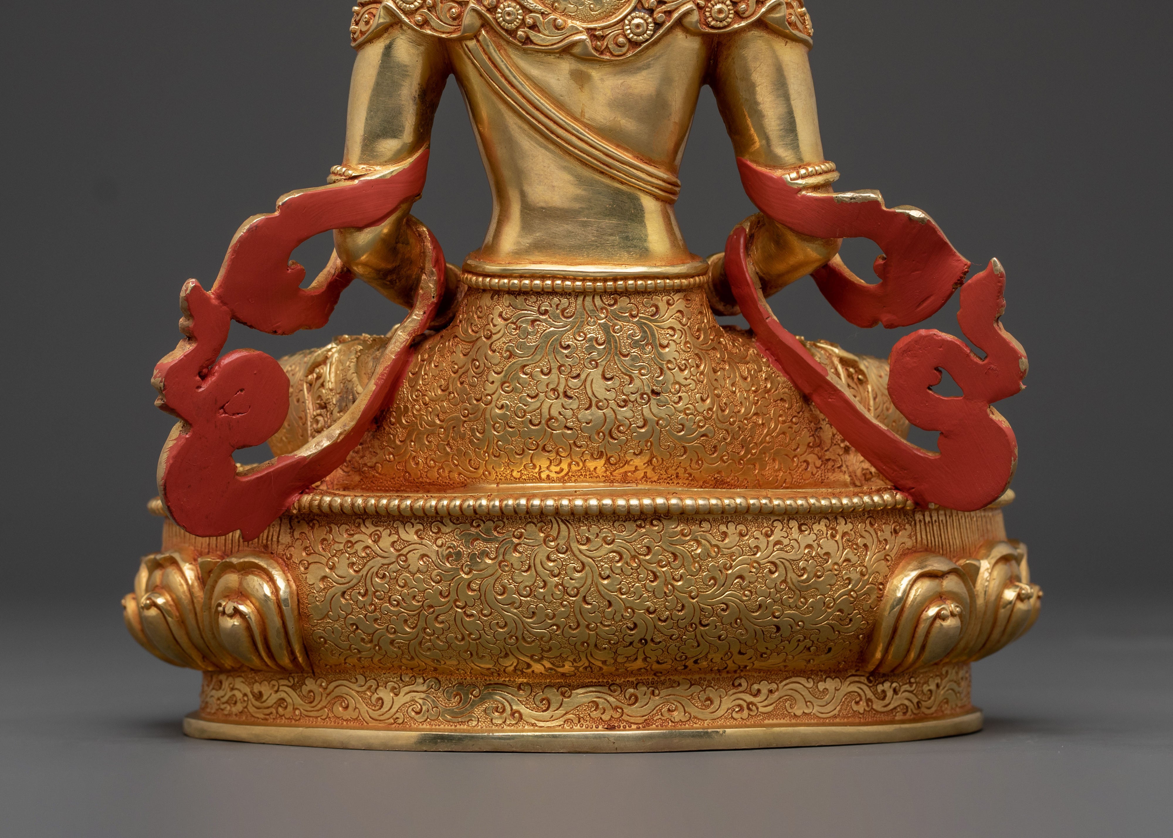 Amitayus Statue Infinite Life | 24K Gold Gilded