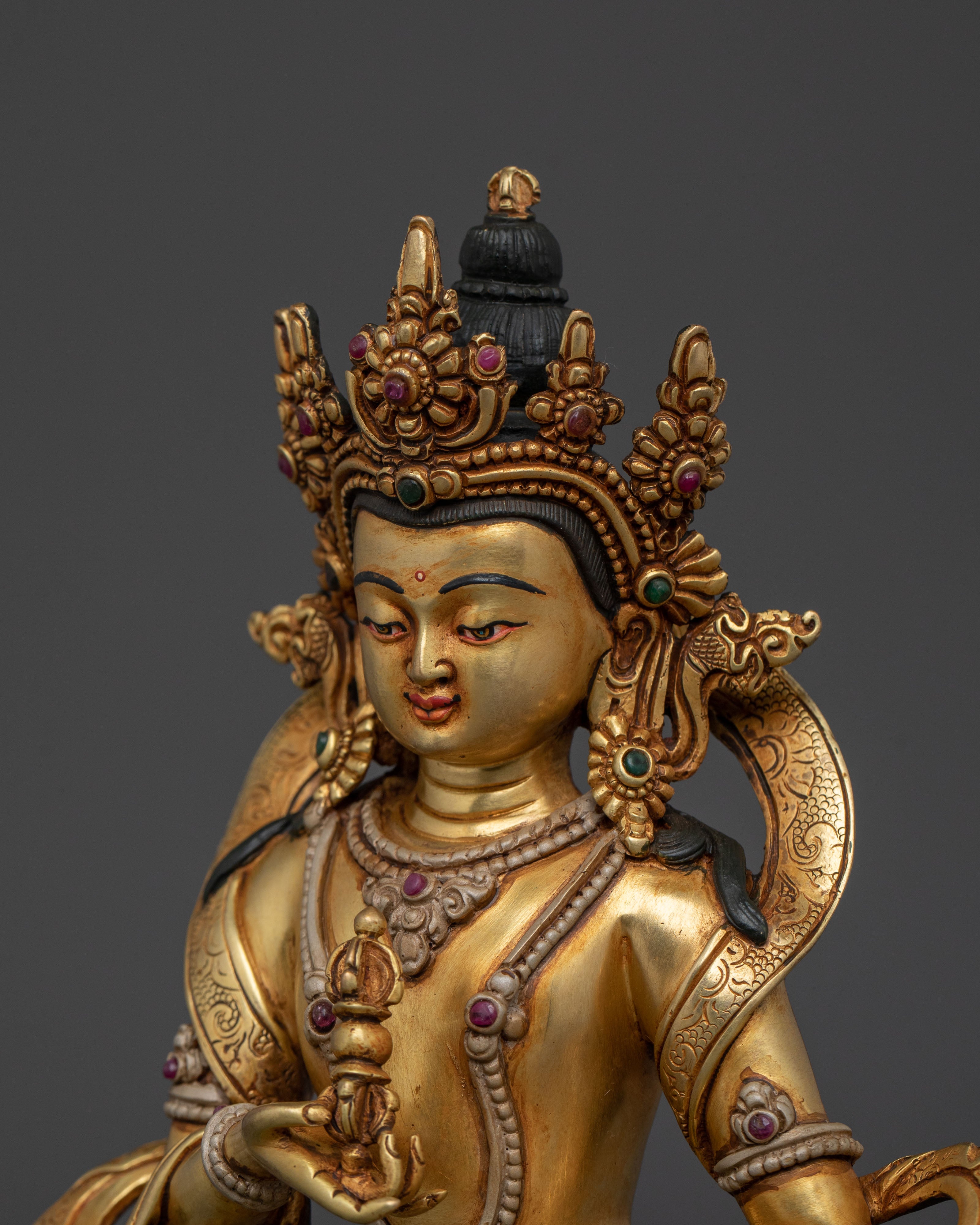Vajrasattva Sacred Purity Statue | Divine Sculpture for Purification