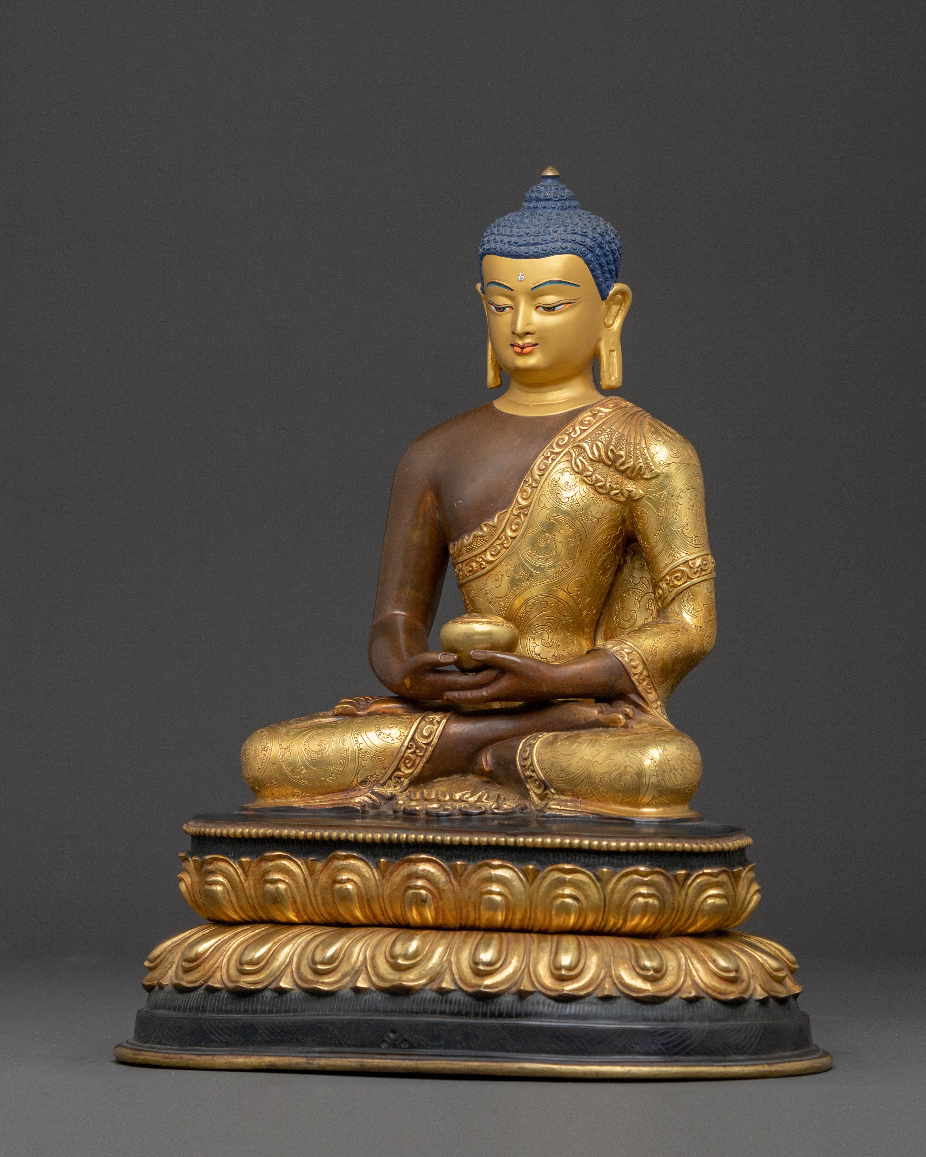 Amitabha Buddha Blessing Statue | Sacred Figurine