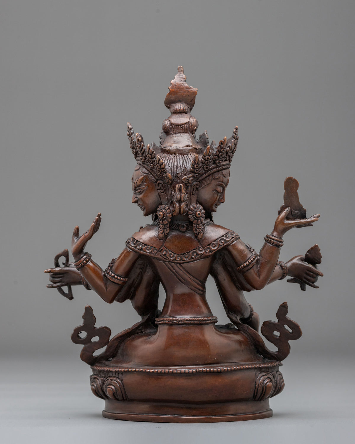 Handcrafted Namgyalma Oxidized Statue | Home Decor