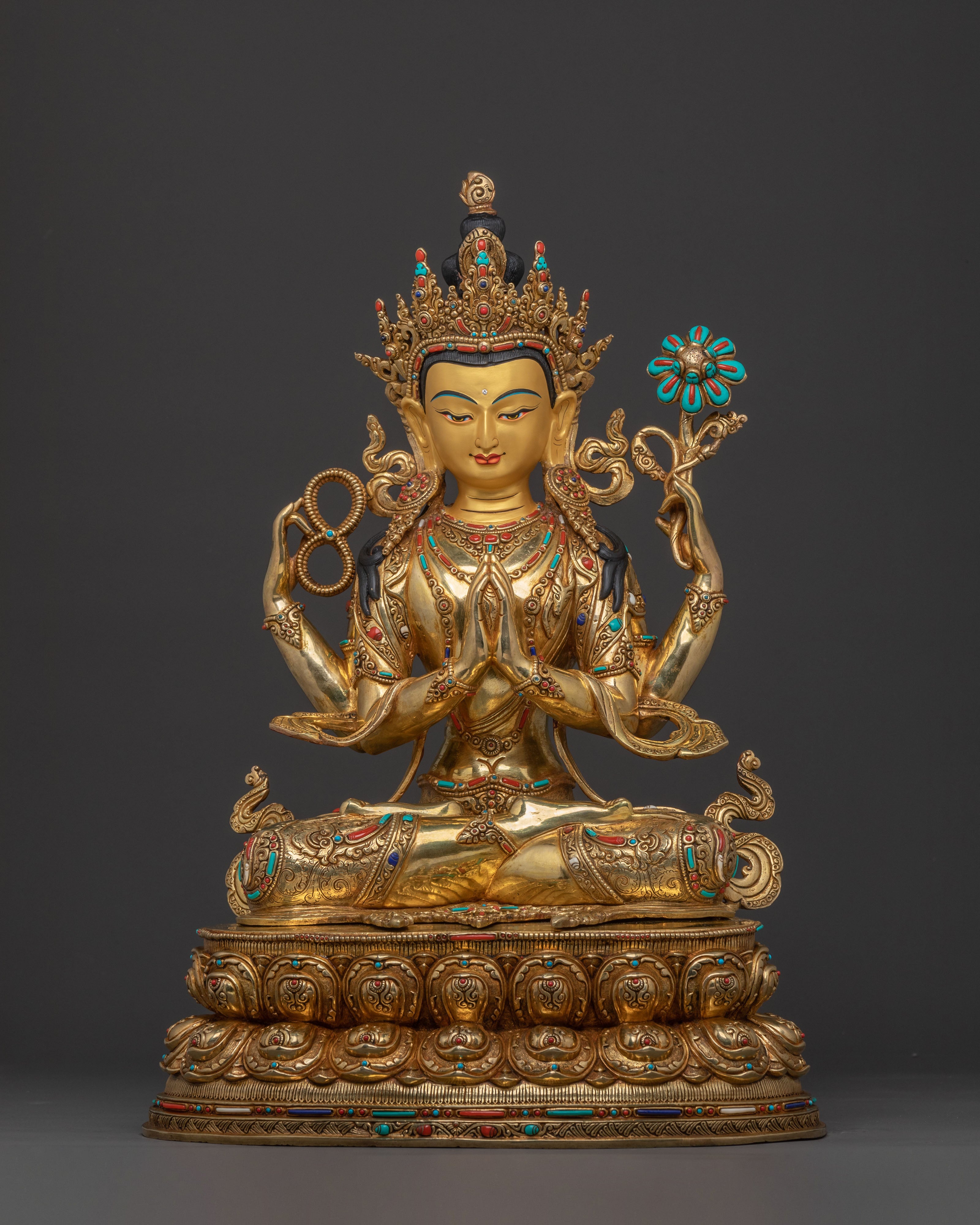 Six Bodhisattva Sacred Statue Set | Boundless Compassion