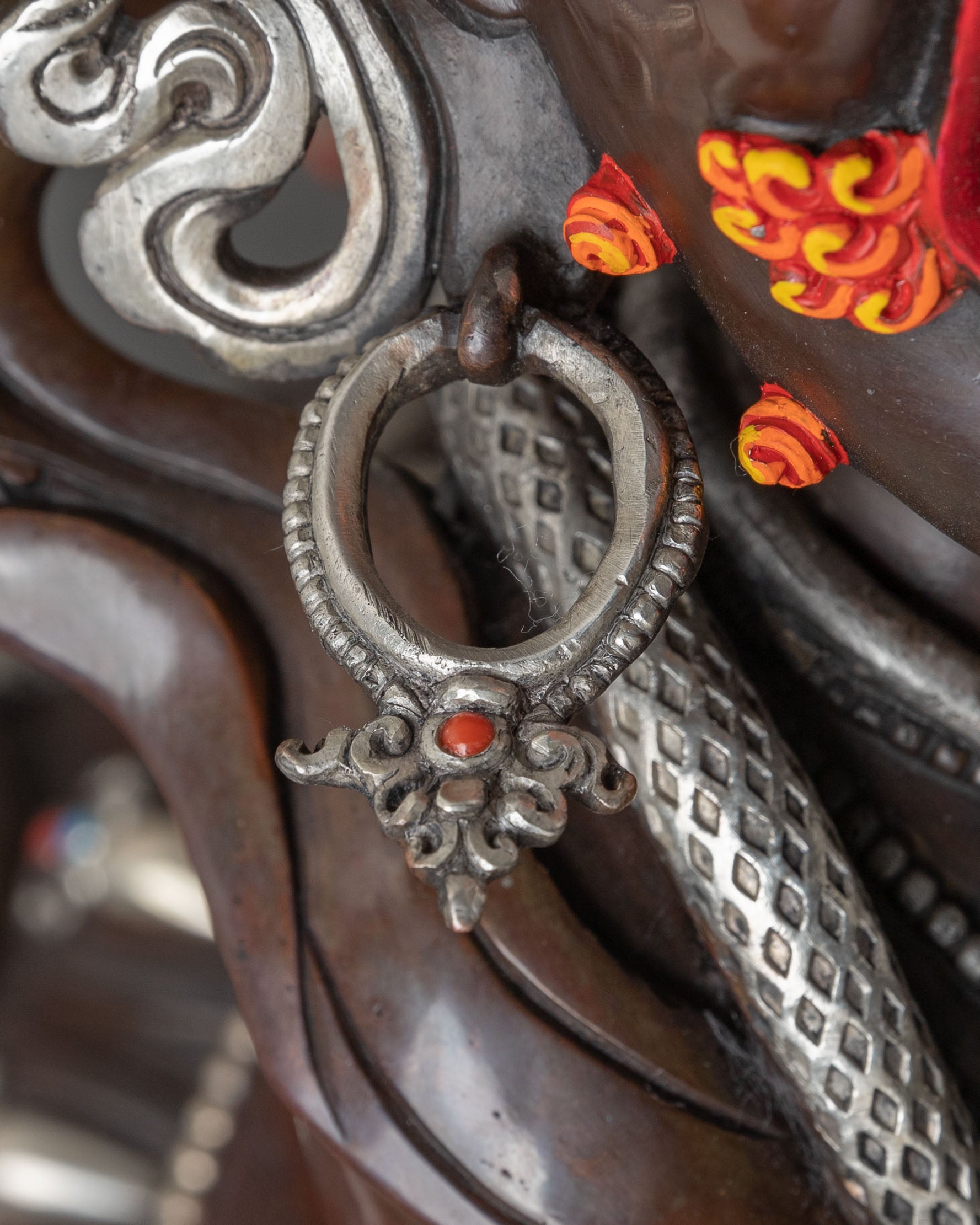 Fierce Protector Vajradaka Statue | Sacred Vajrayana Altar