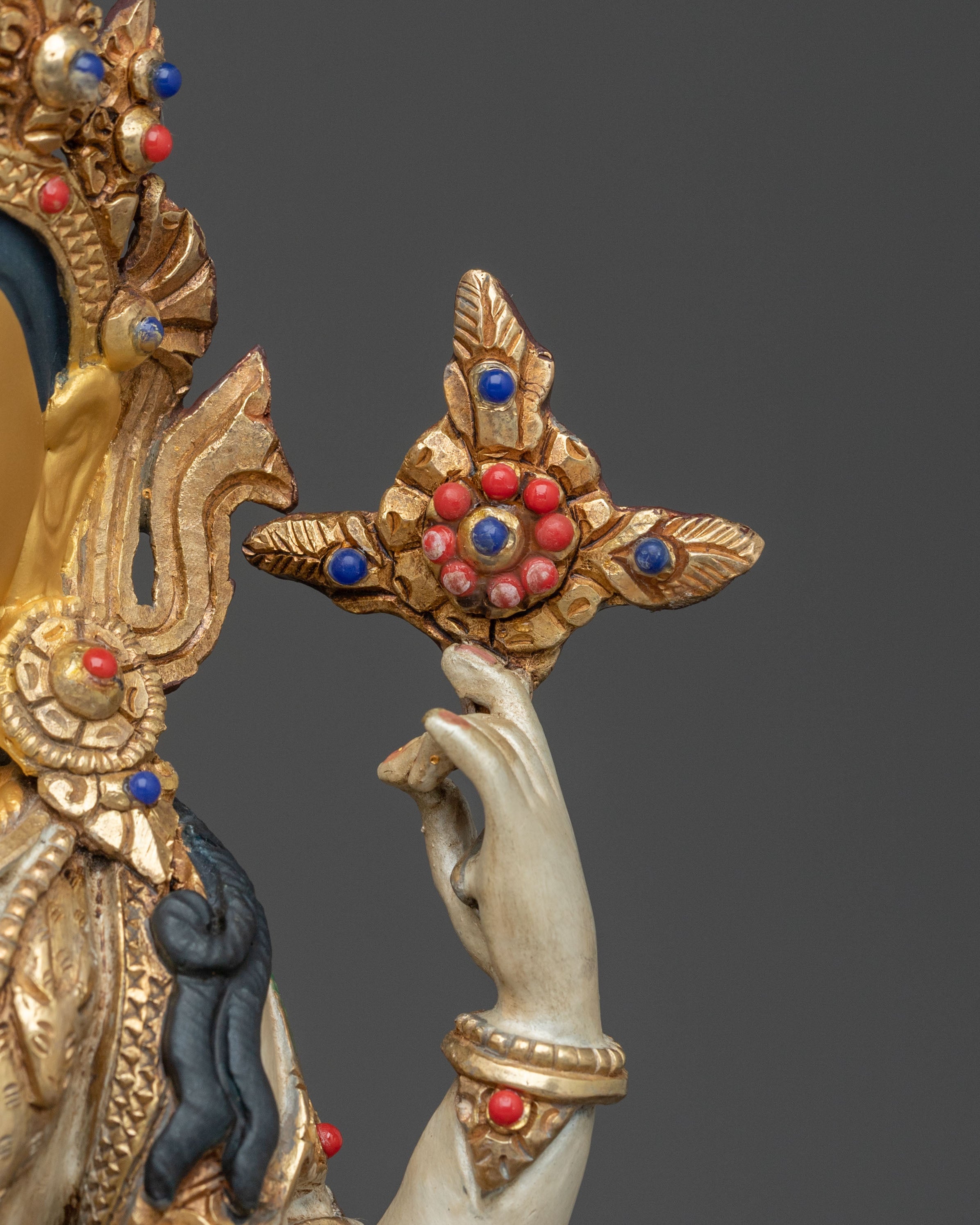 Compassionate Chenrezig 24K Gold Coated Figurine
