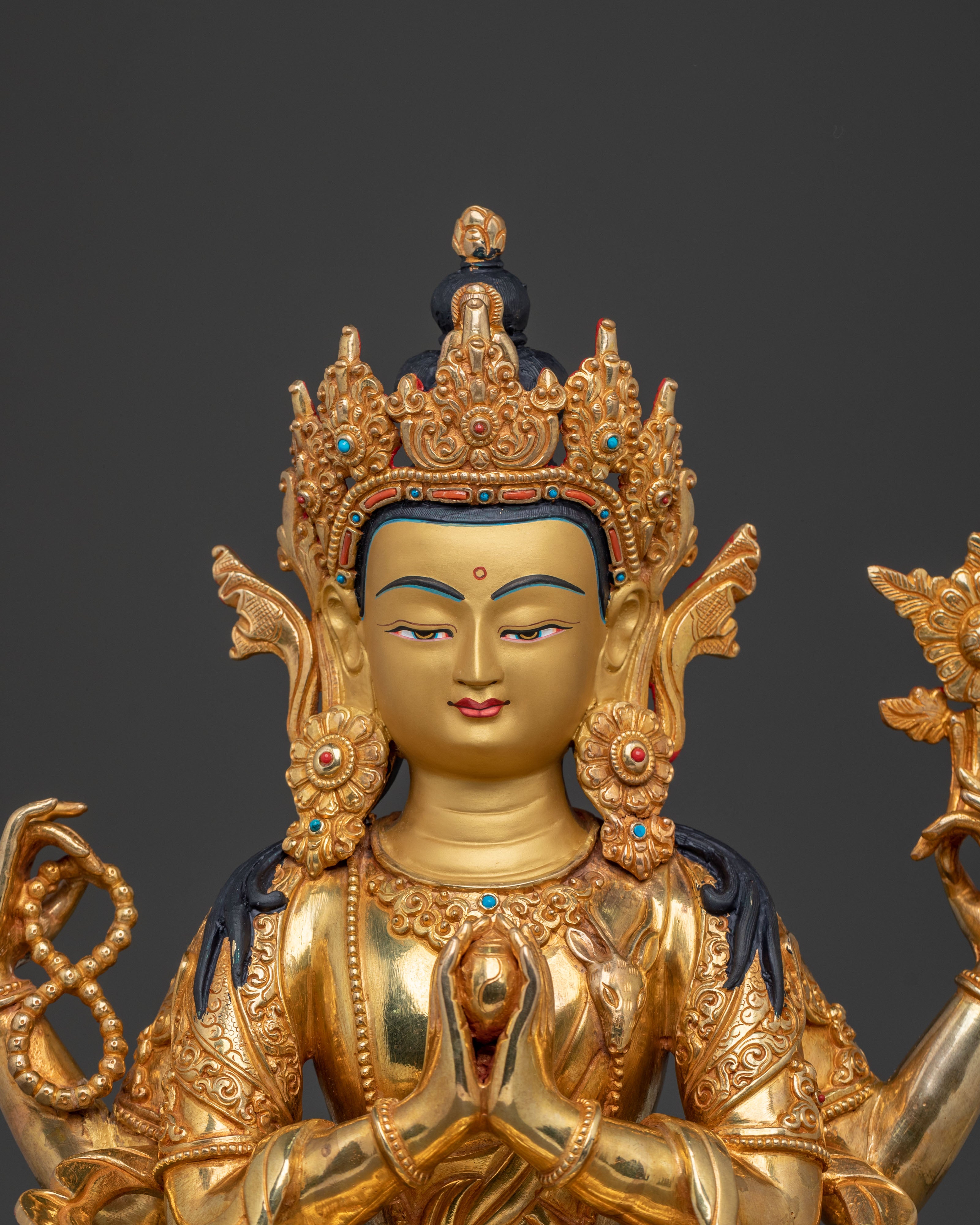 Chenrezig Meditation Altar Statue | Symbol of Infinite Compassion