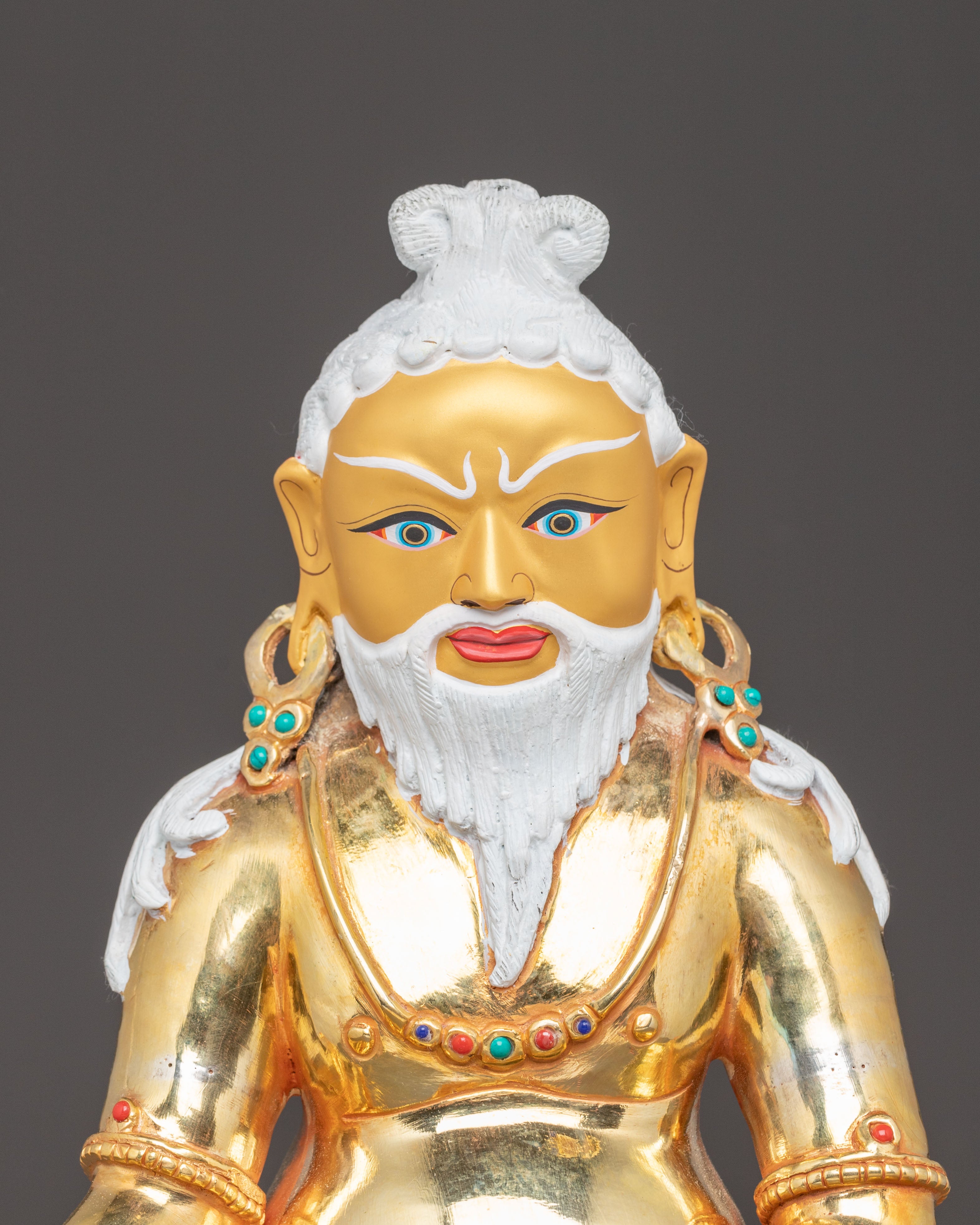 Handcrafted Thangtong Gyalpo Statue | Tibetan Buddhist Master Sculpture