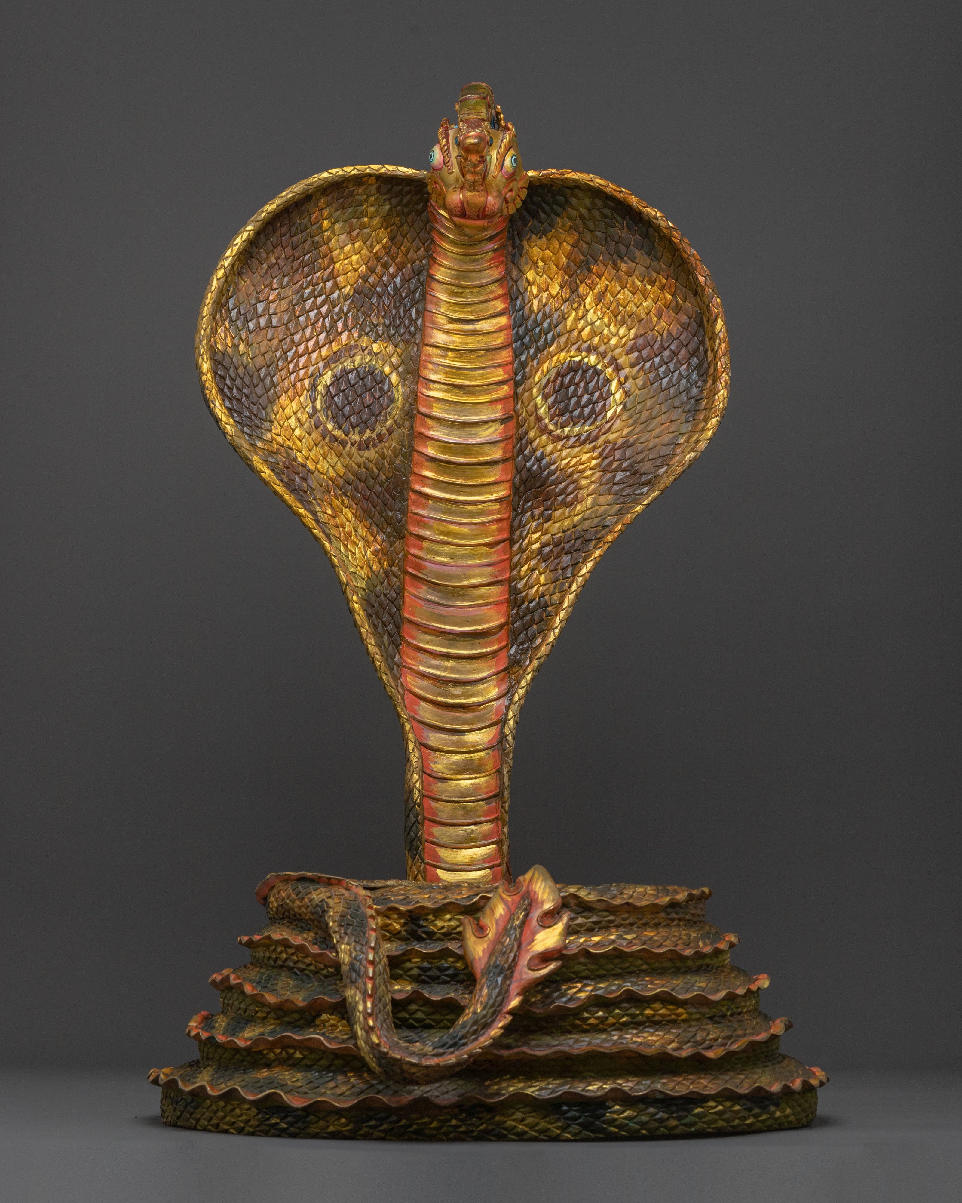Buddhist Philosopher Naagarjuna Statue | Sacred Altar Sculpture