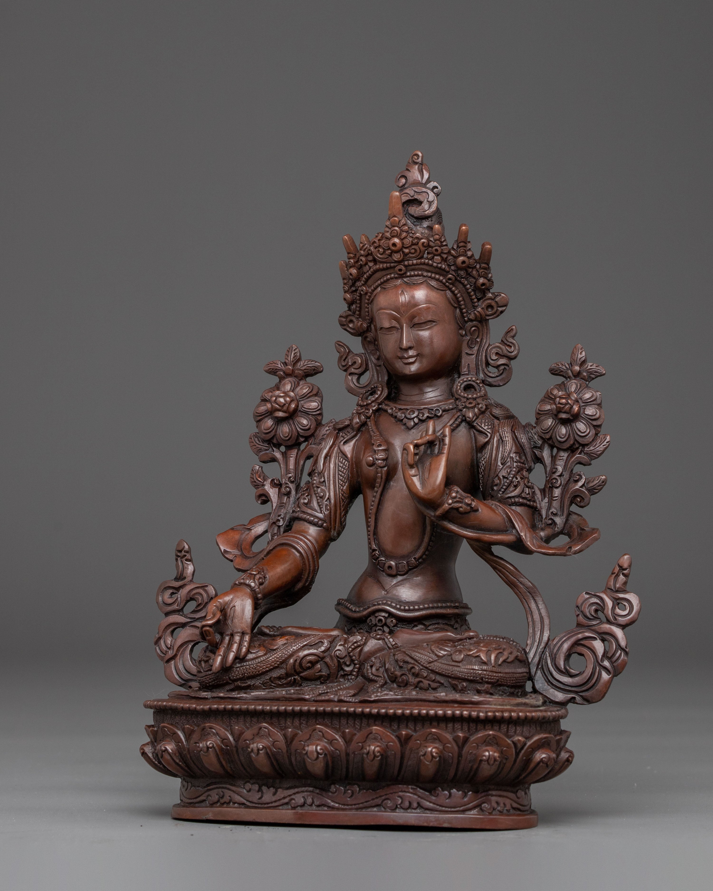 Oxidized Statue of Sita Tara | Feminine Buddha