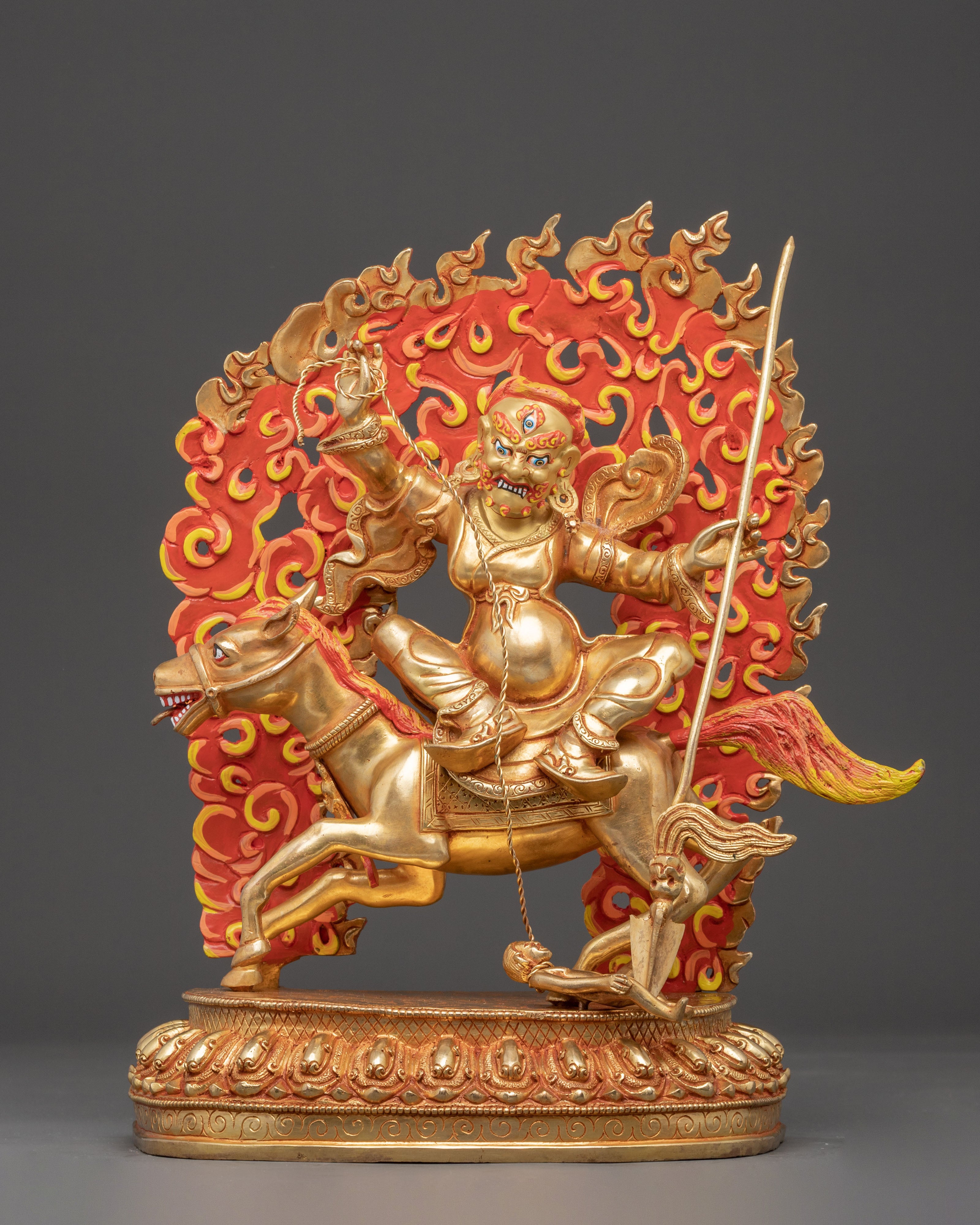 Chimar Statue: Divine Protector of the Dharma | Tantric Guardian