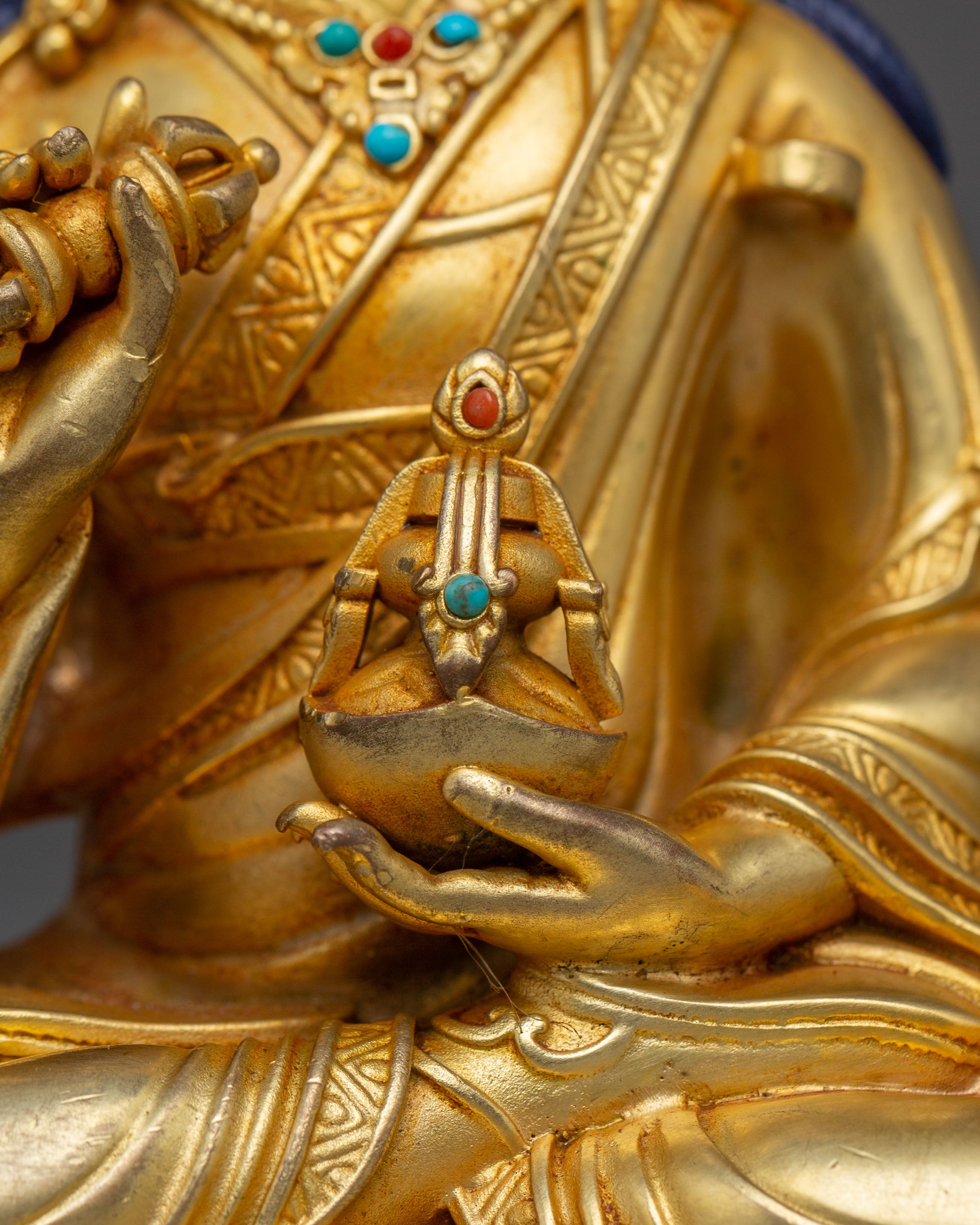 Machine-Made Statue of Guru Tsyoke Dorje | Tantric Master