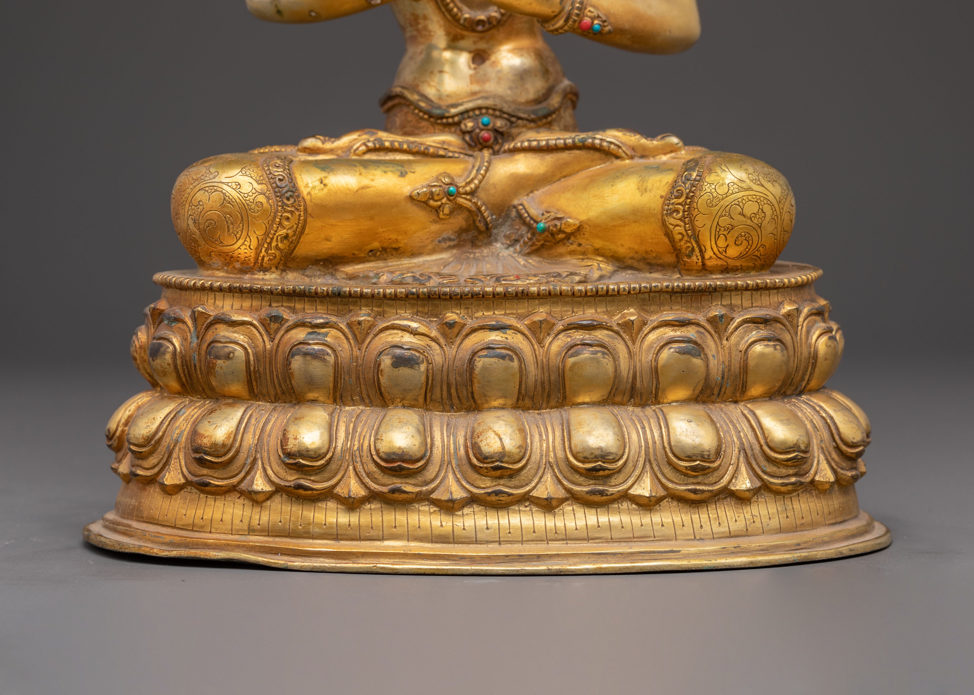 Vairocana Sculpture: The Cosmic Buddha | Ideal for Altars