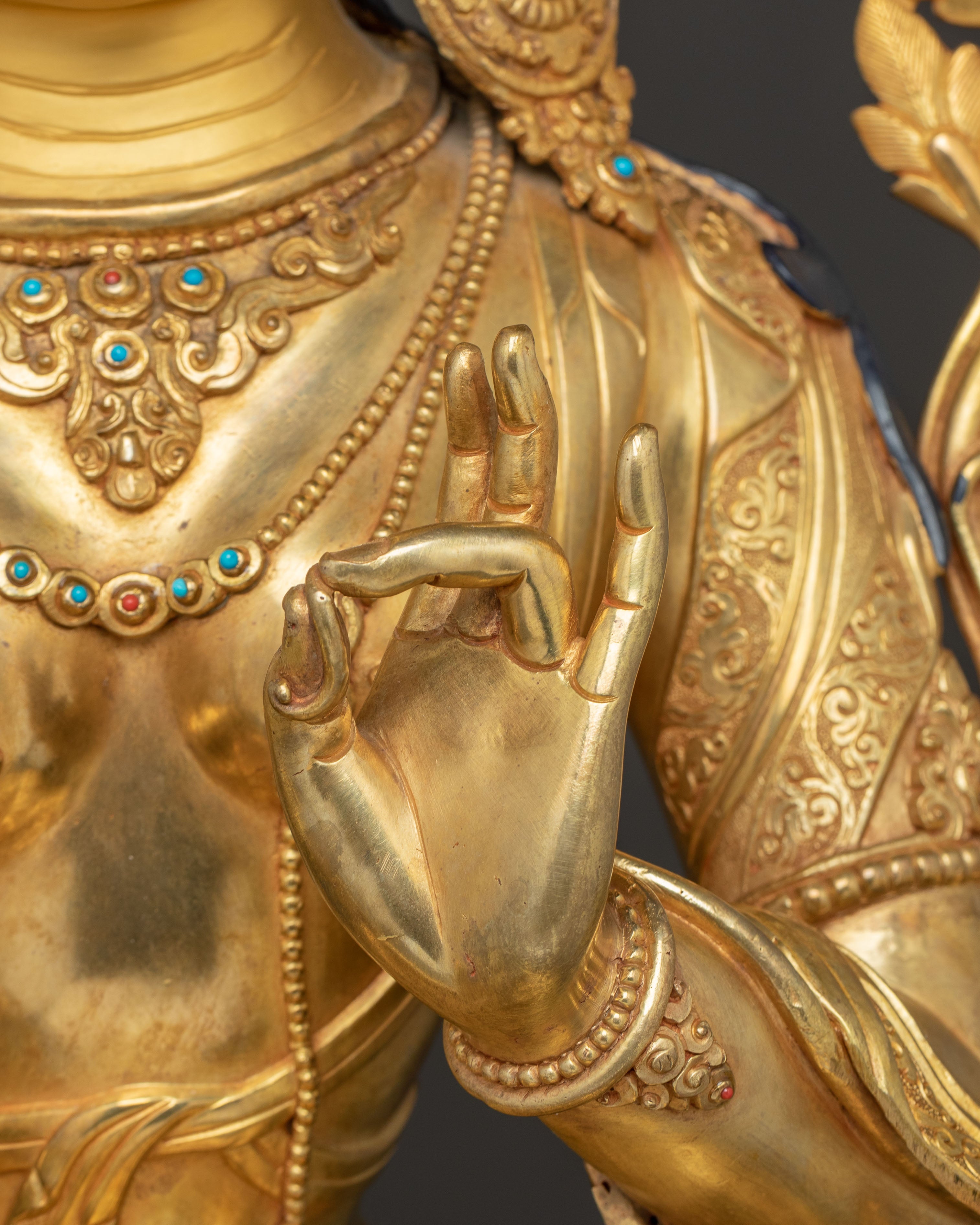 Handmade Liberation Mother Shyama Tara Statue | Compassion Deity